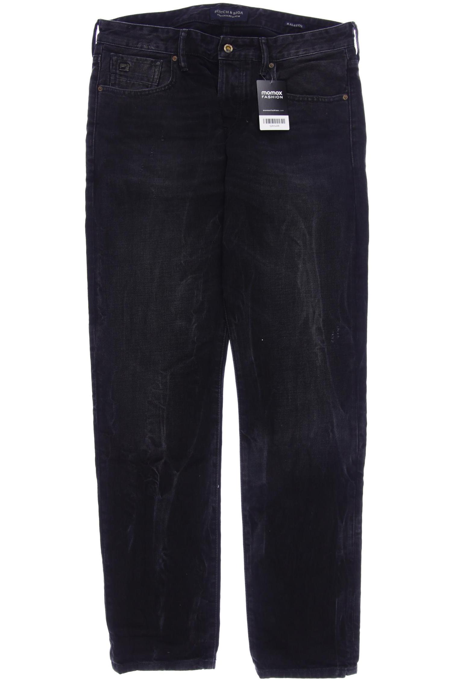 

Scotch & Soda Herren Jeans, schwarz
