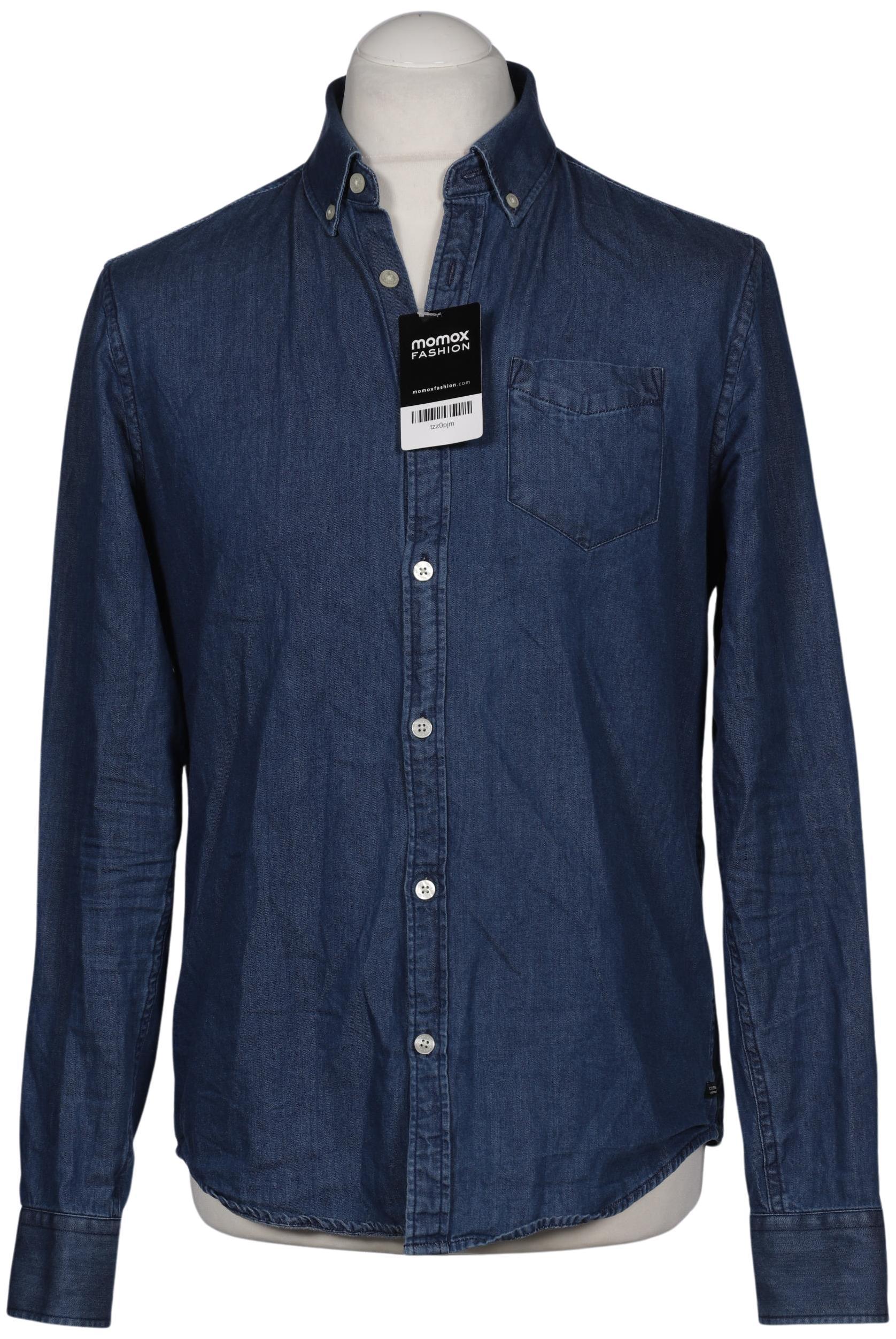 

Scotch & Soda Herren Hemd, blau, Gr. 48