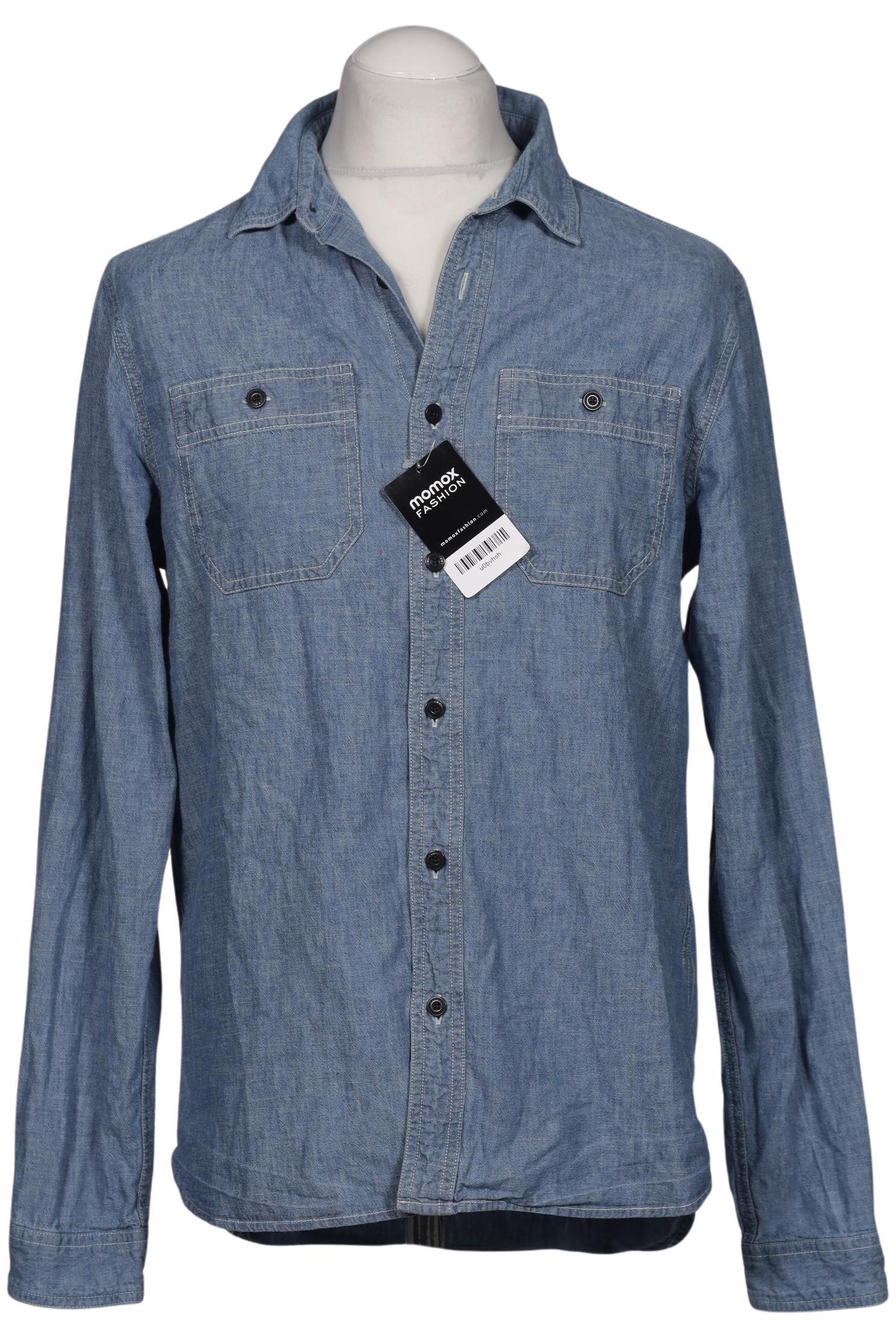 

Scotch & Soda Herren Hemd, blau, Gr. 52
