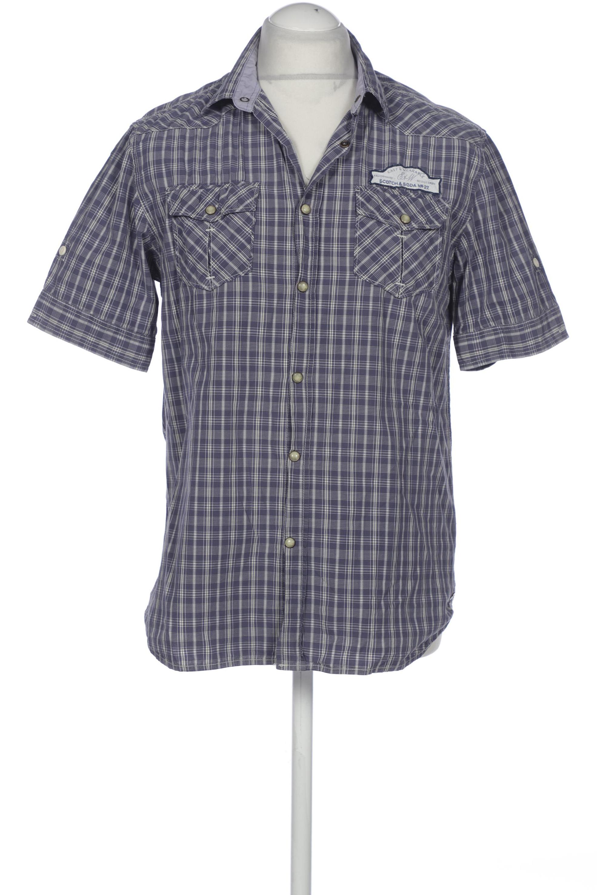 

Scotch & Soda Herren Hemd, marineblau, Gr. 52