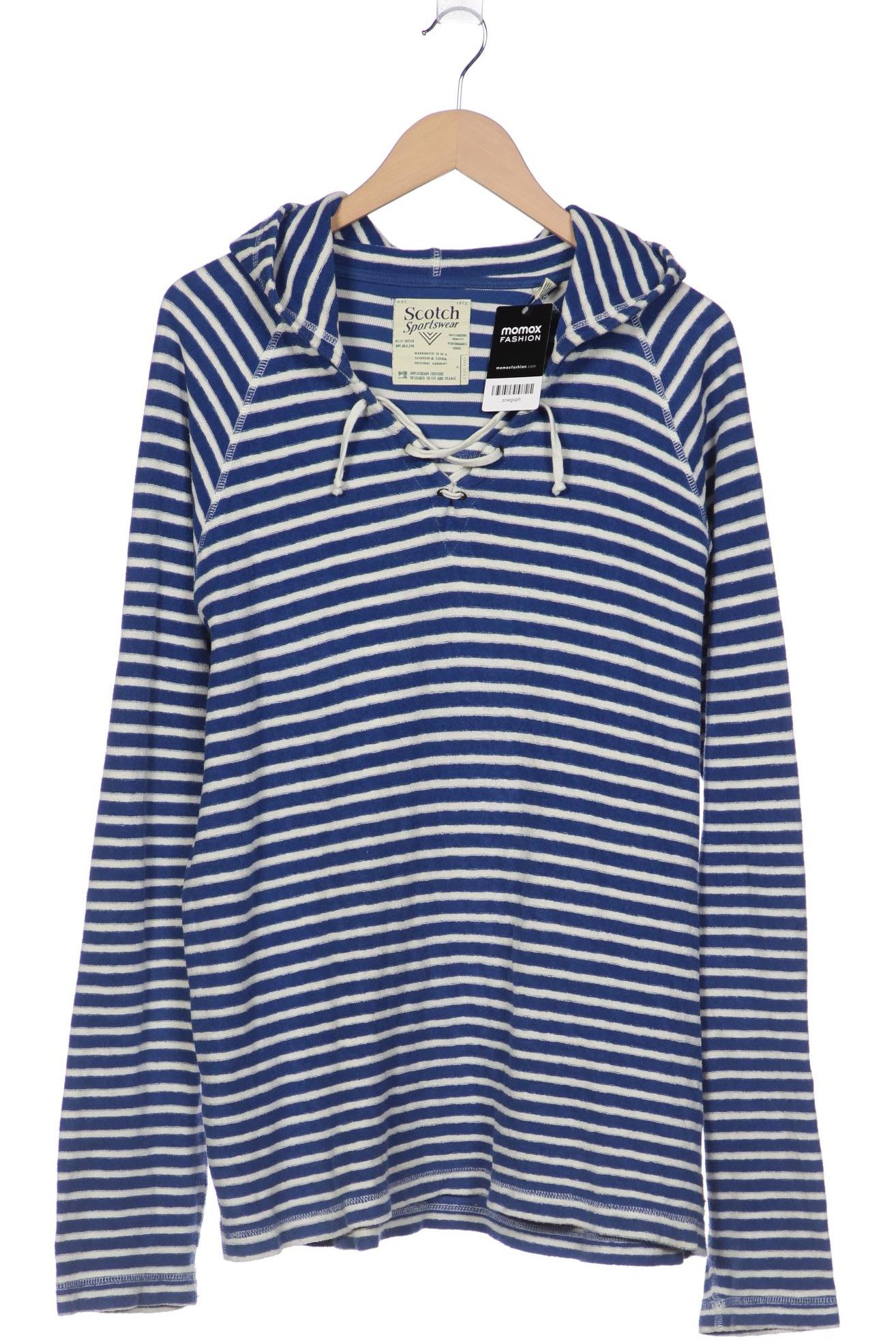 

Scotch & Soda Herren Kapuzenpullover, blau