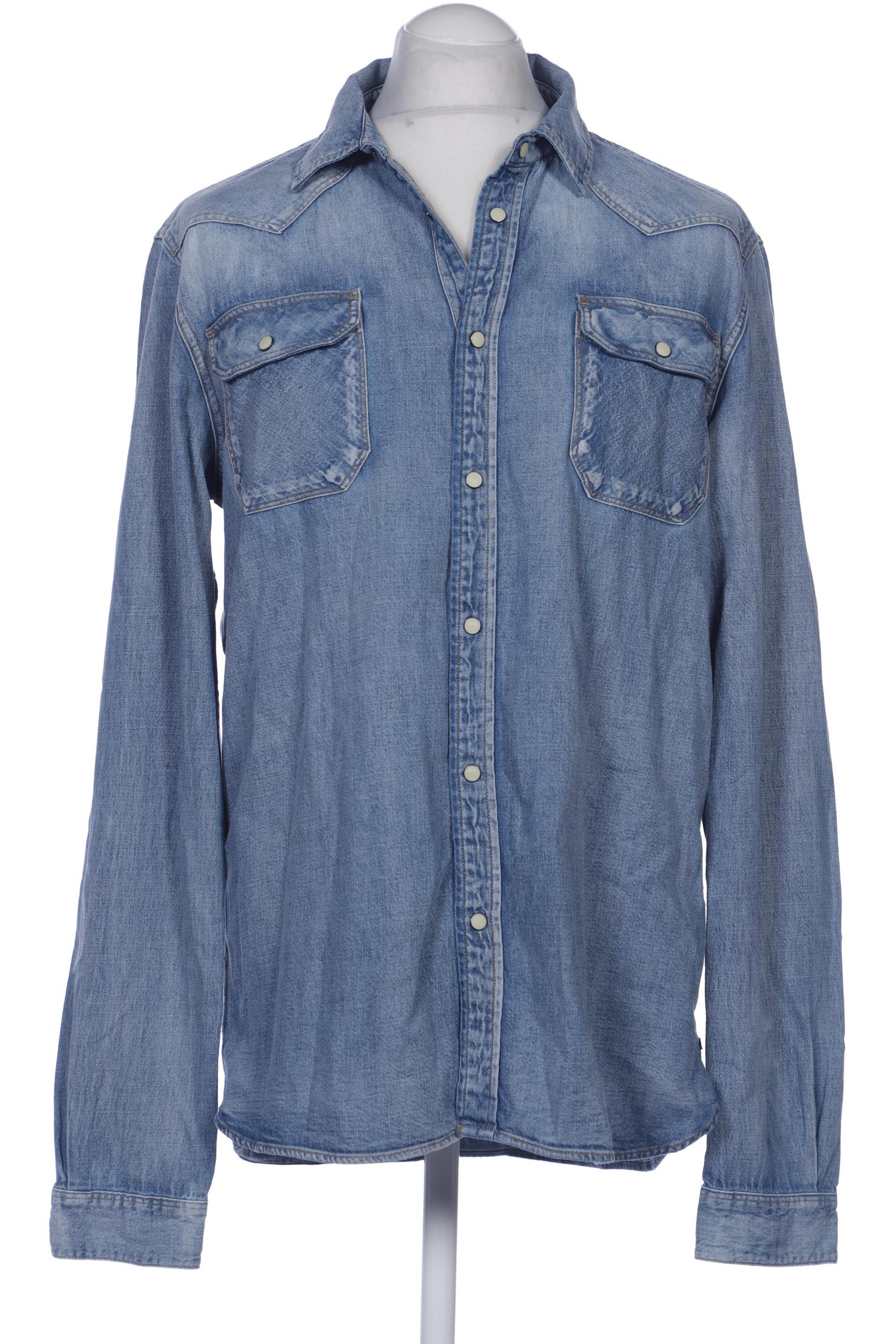 

Scotch & Soda Herren Hemd, blau, Gr. 54