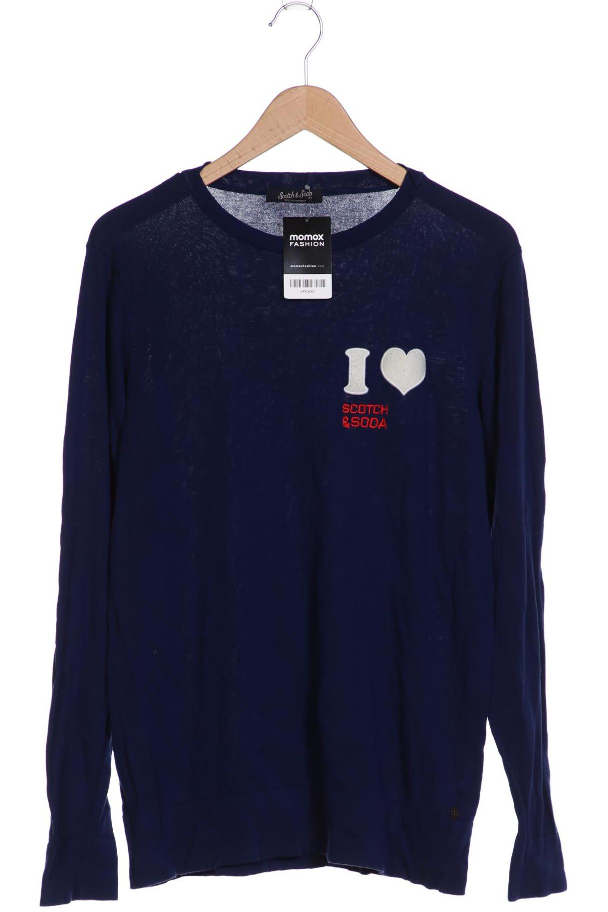 

Scotch & Soda Herren Pullover, marineblau