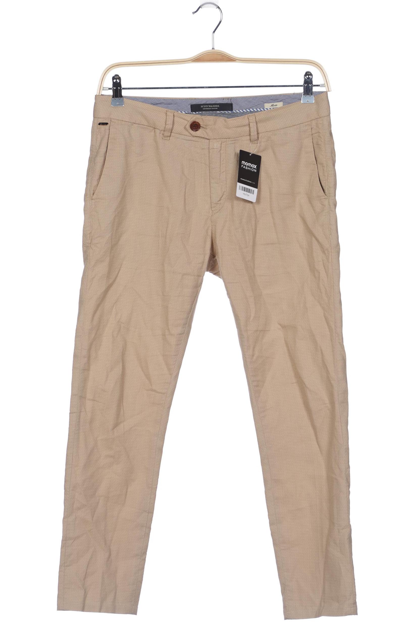 

Scotch & Soda Herren Stoffhose, beige