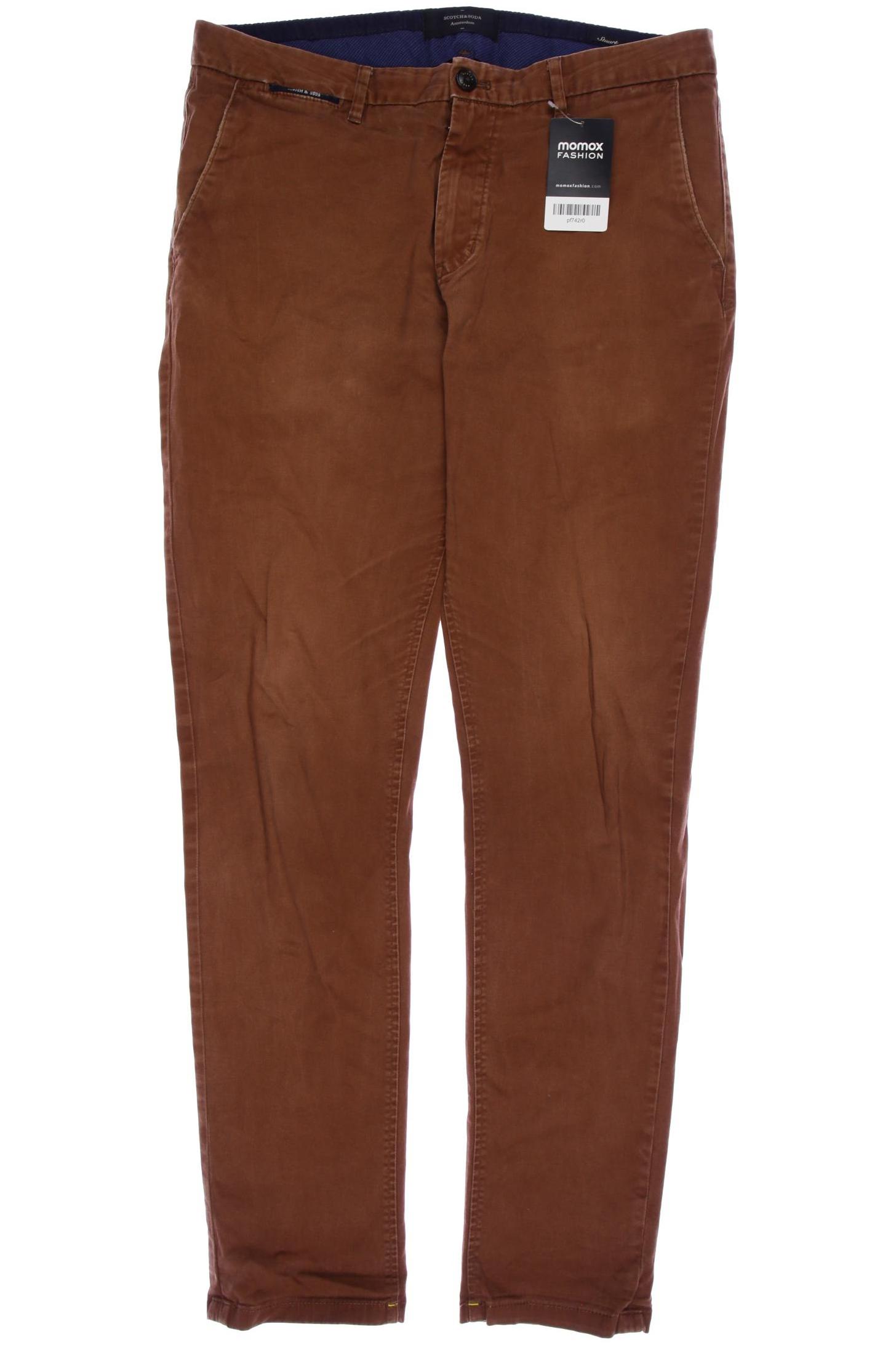 

Scotch & Soda Herren Stoffhose, braun, Gr. 32