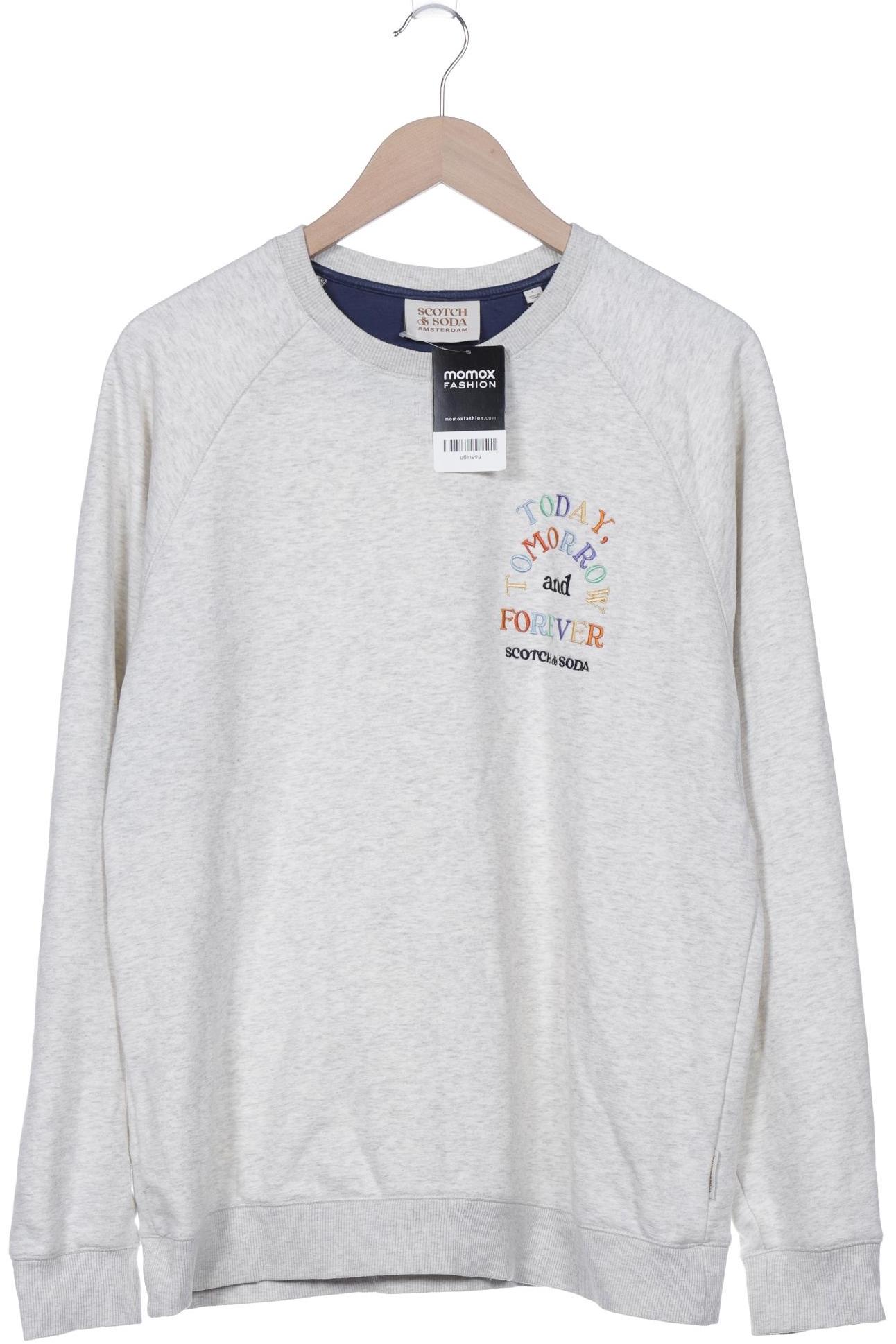 

Scotch & Soda Herren Sweatshirt, grau, Gr. 52