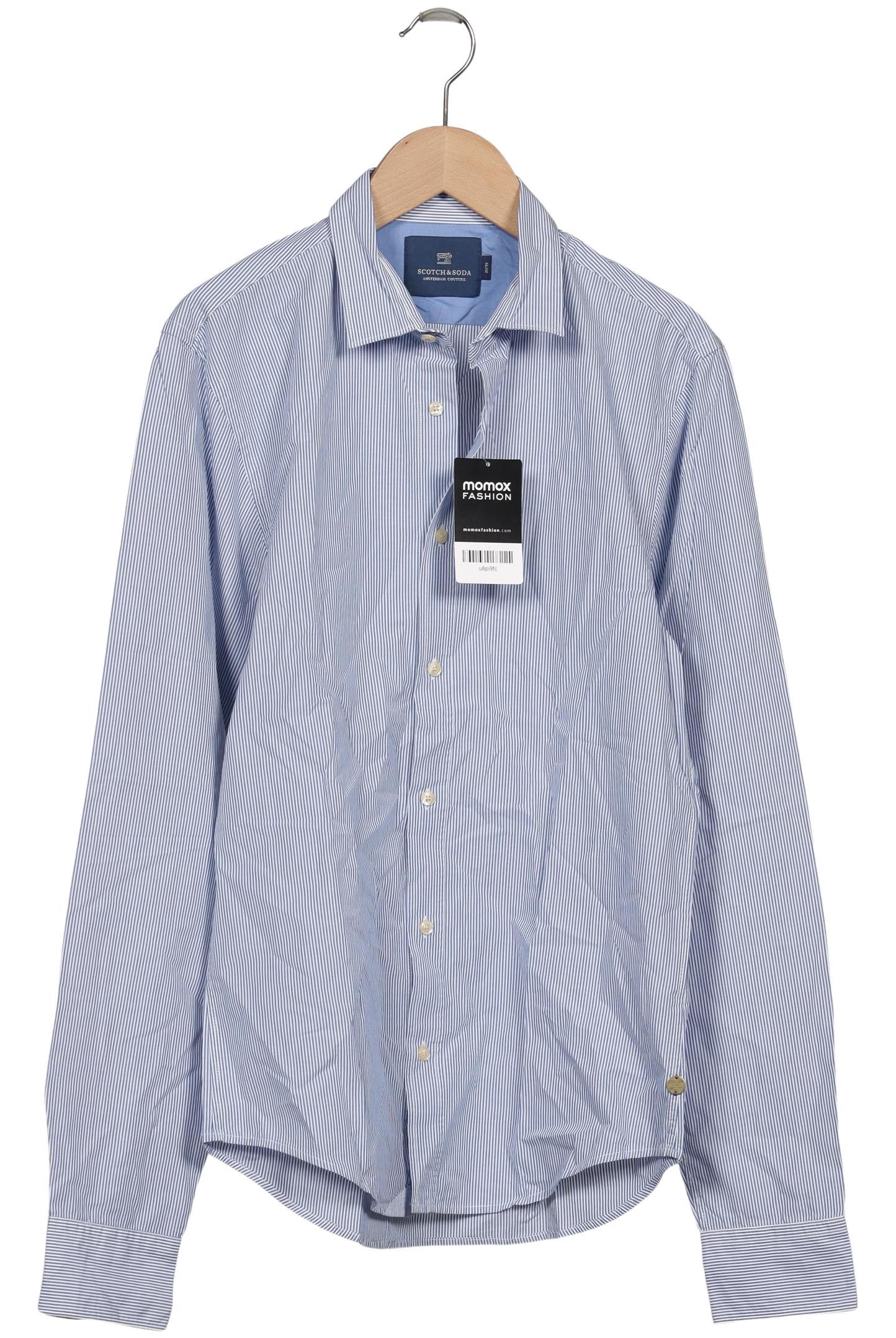 

Scotch & Soda Herren Hemd, blau, Gr. 46
