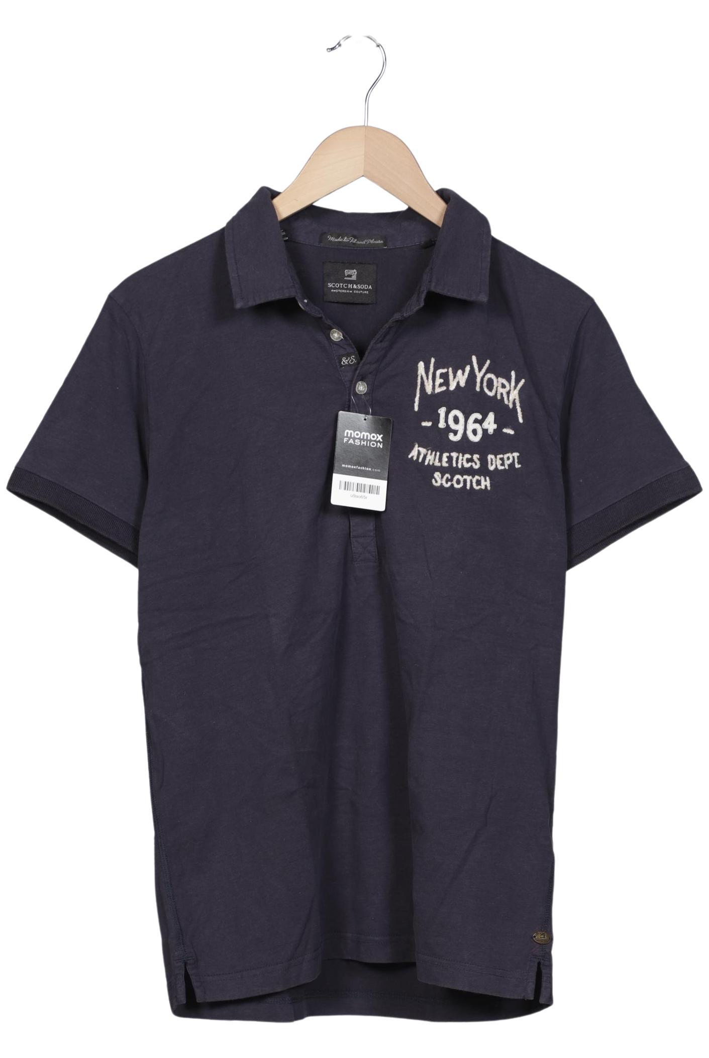 

Scotch & Soda Herren Poloshirt, marineblau, Gr. 48