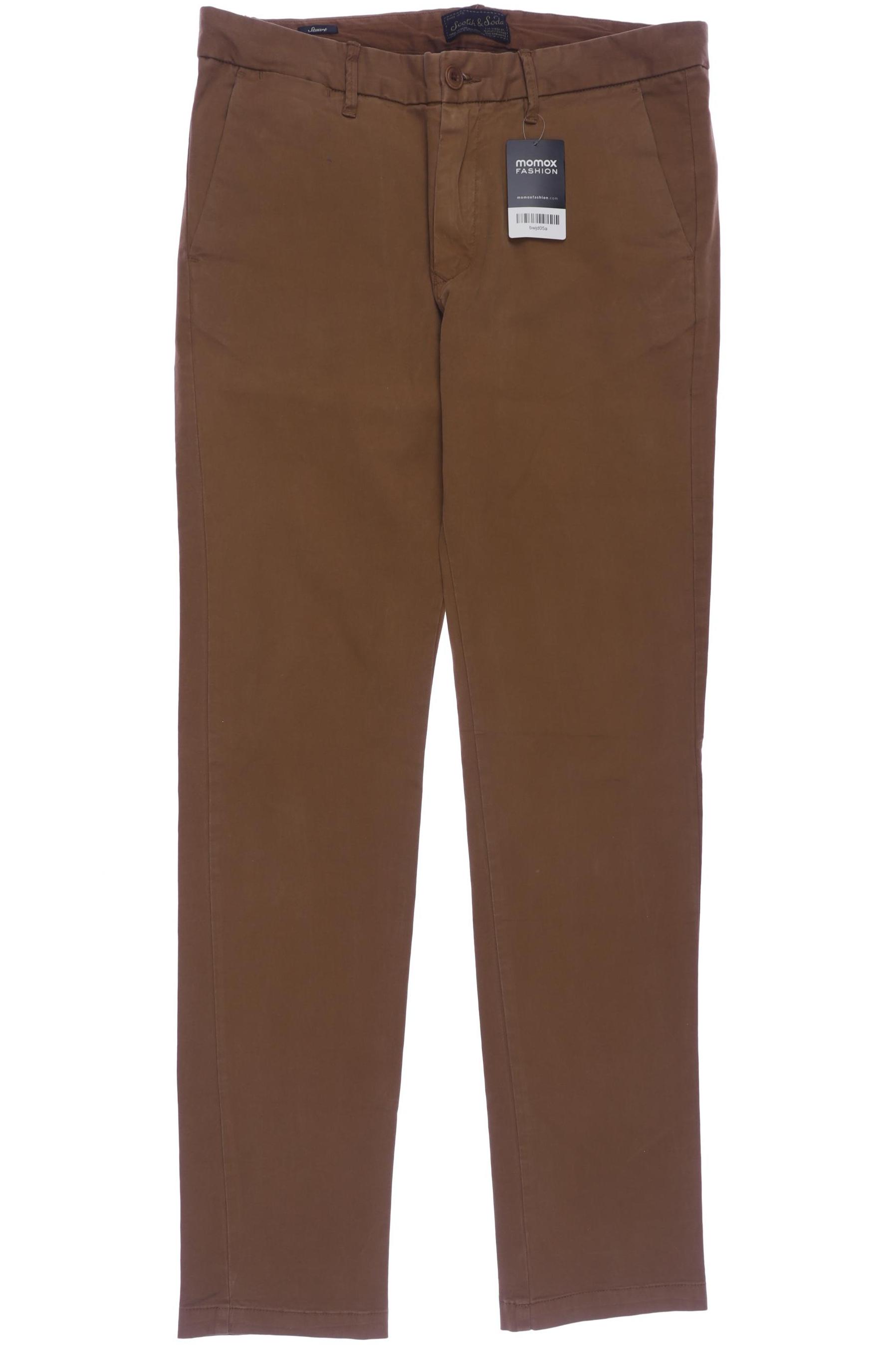 

Scotch & Soda Herren Stoffhose, braun, Gr. 32