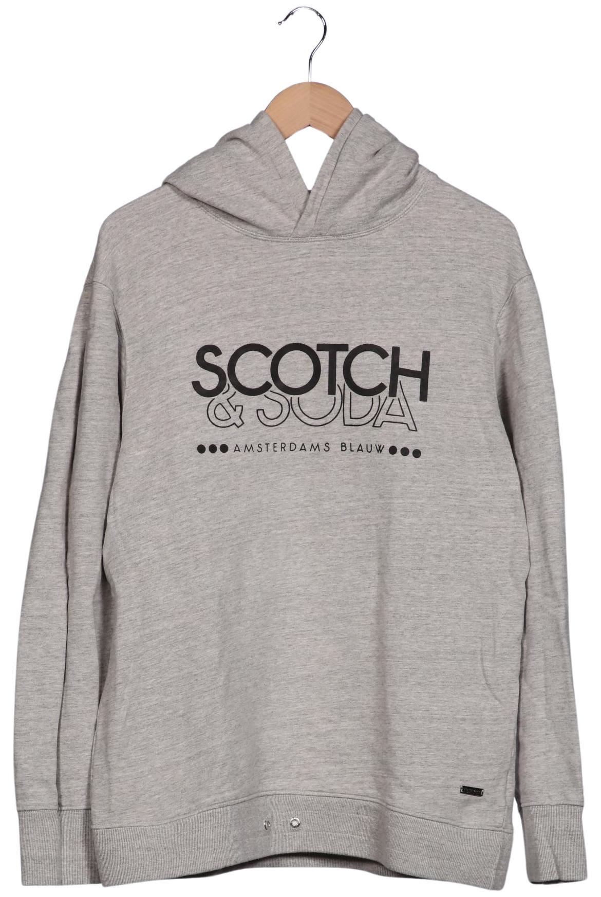 

Scotch & Soda Herren Kapuzenpullover, grau, Gr. 54