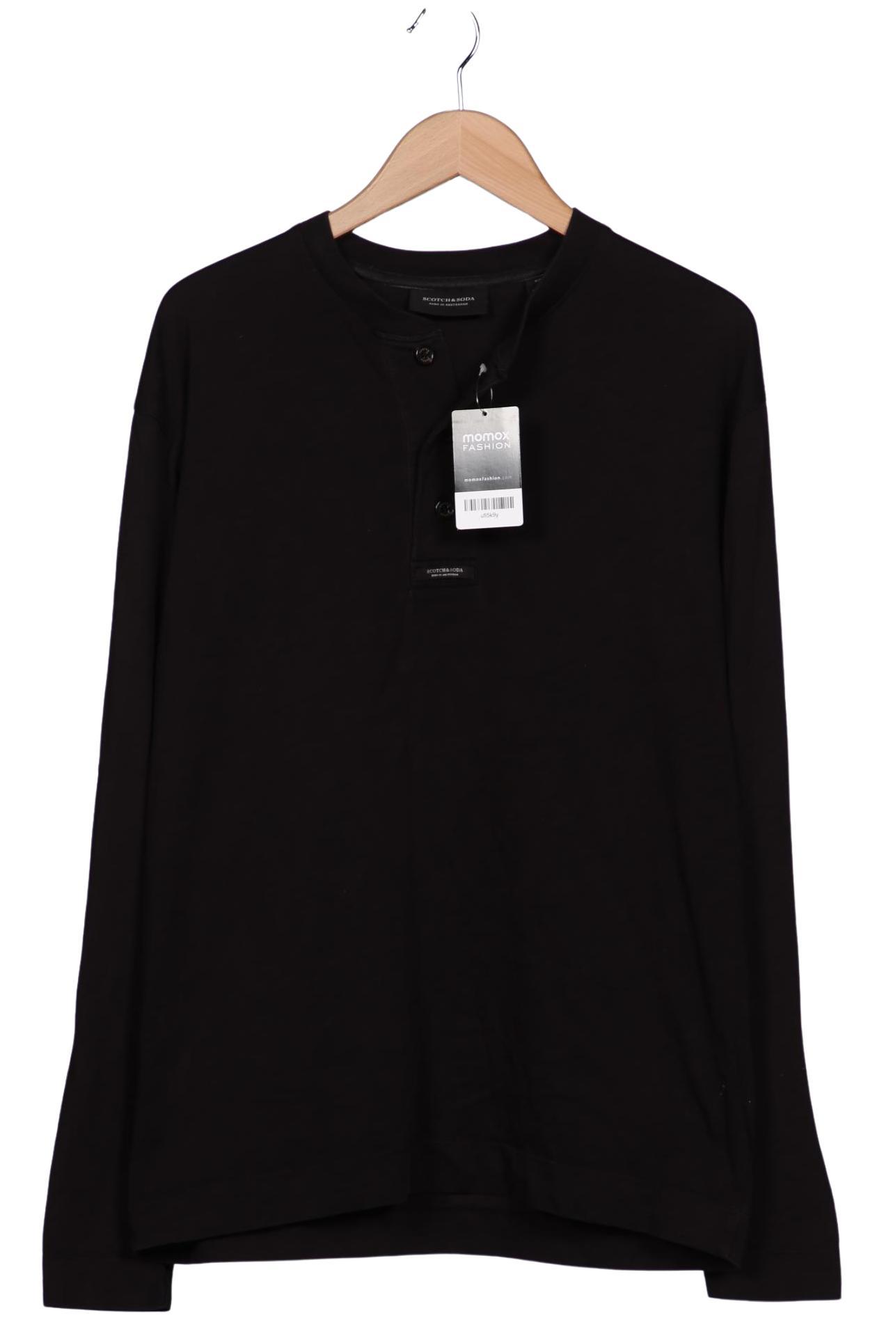 

Scotch & Soda Herren Langarmshirt, schwarz, Gr. 52