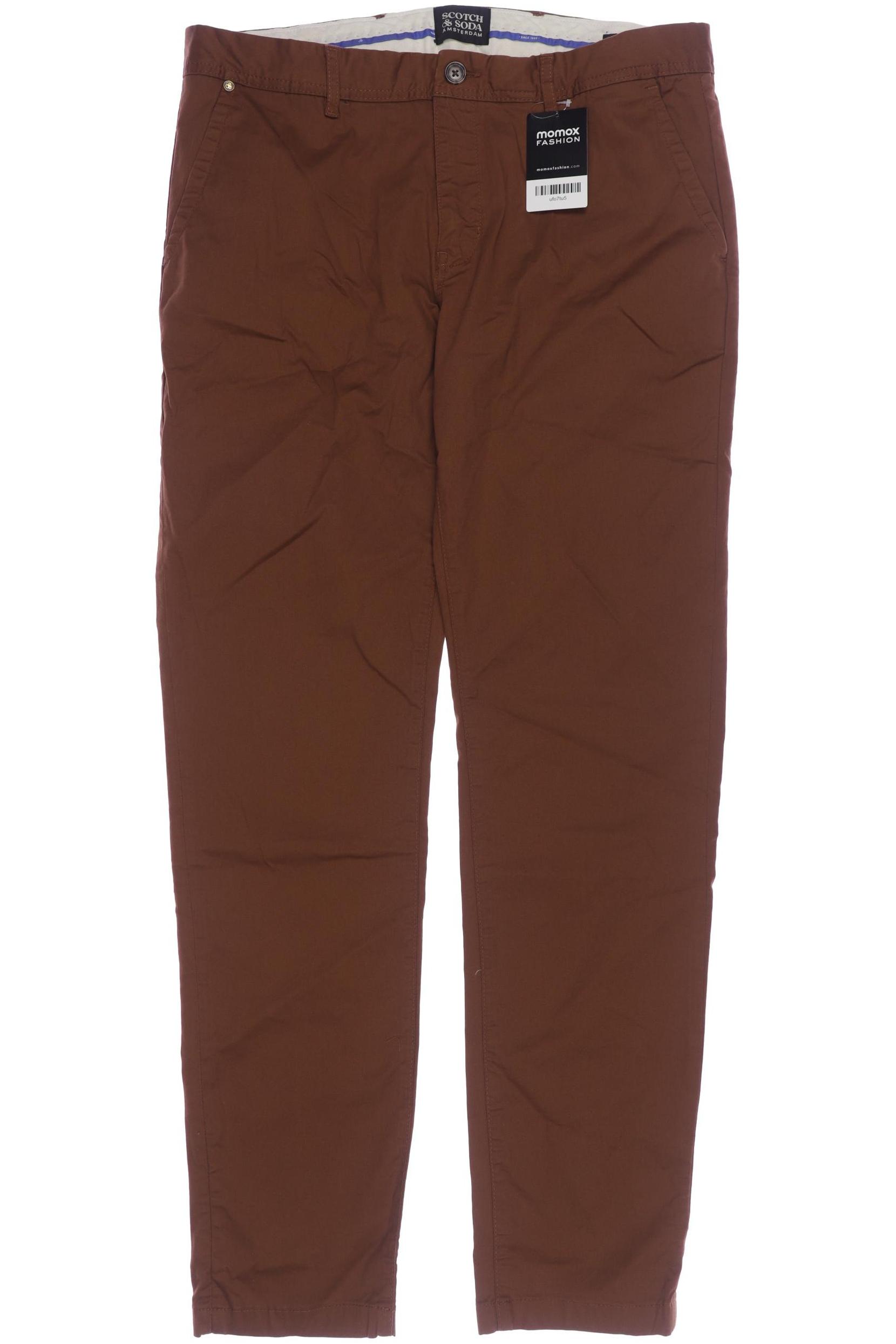 

Scotch & Soda Herren Stoffhose, braun, Gr. 33