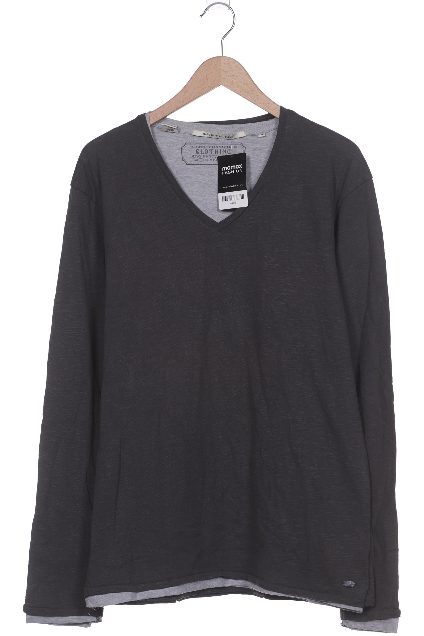 

Scotch & Soda Herren Langarmshirt, grau, Gr. 54