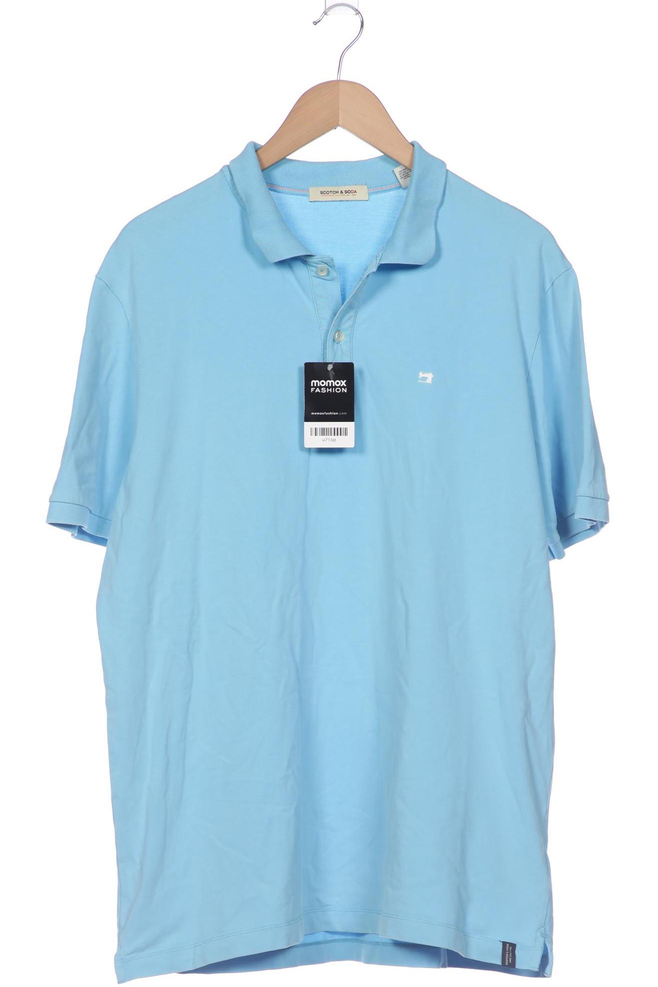 

Scotch & Soda Herren Poloshirt, blau, Gr. 56