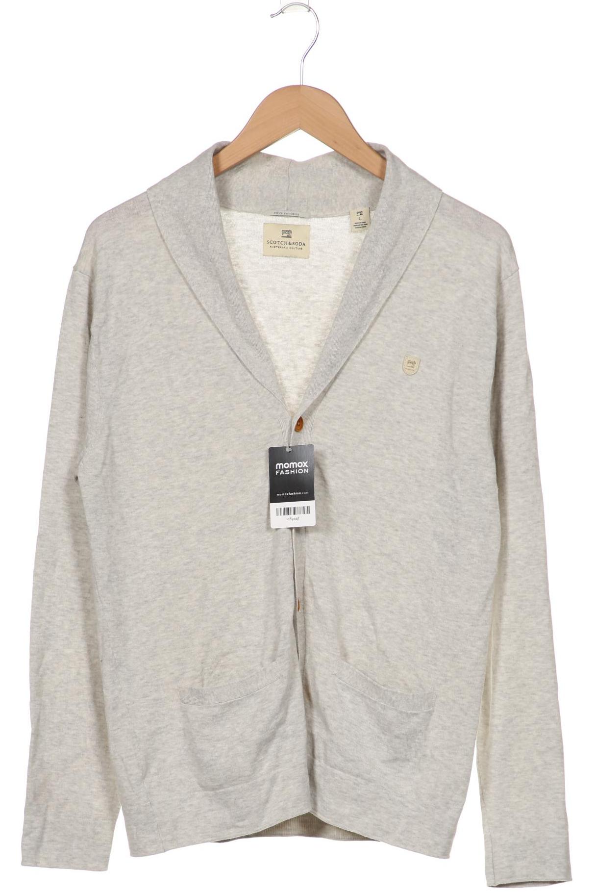 

Scotch & Soda Herren Strickjacke, grau, Gr. 52