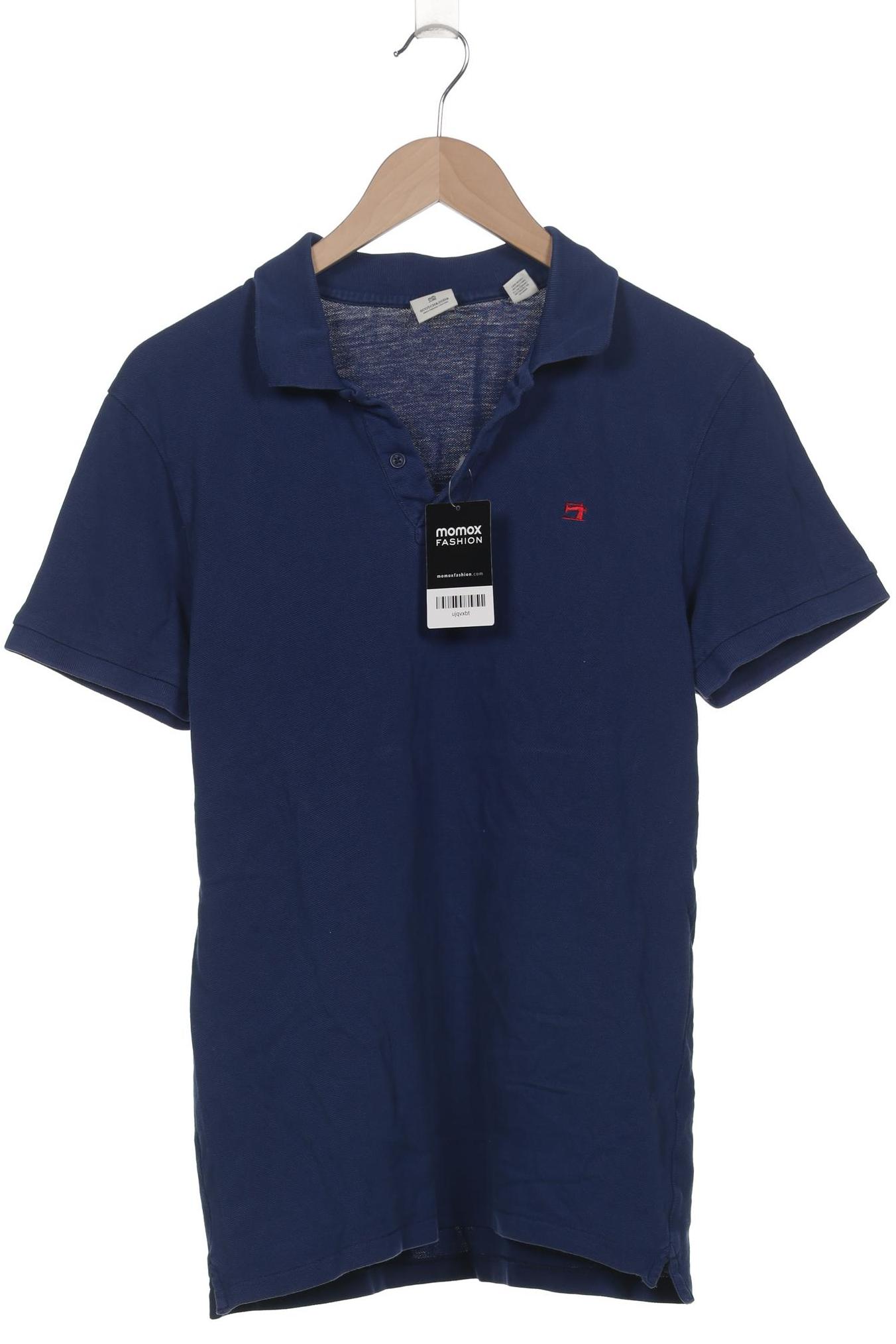 

Scotch & Soda Herren Poloshirt, blau, Gr. 48
