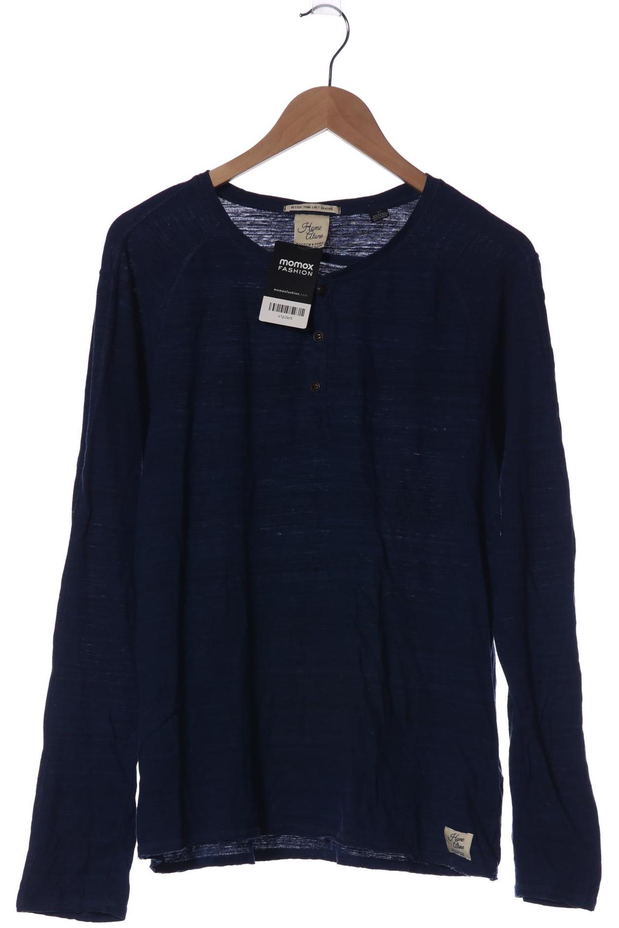 

Scotch & Soda Herren Langarmshirt, marineblau