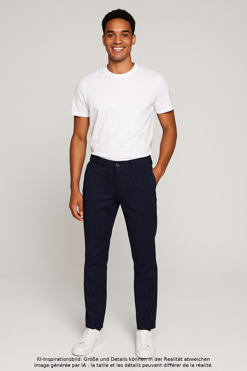 

Scotch & Soda Herren Stoffhose, marineblau, Gr. 30