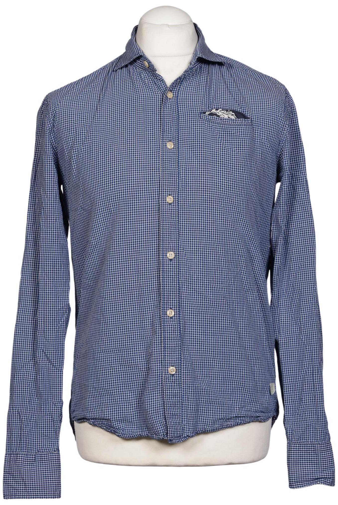 

Scotch & Soda Herren Hemd, blau, Gr. 48