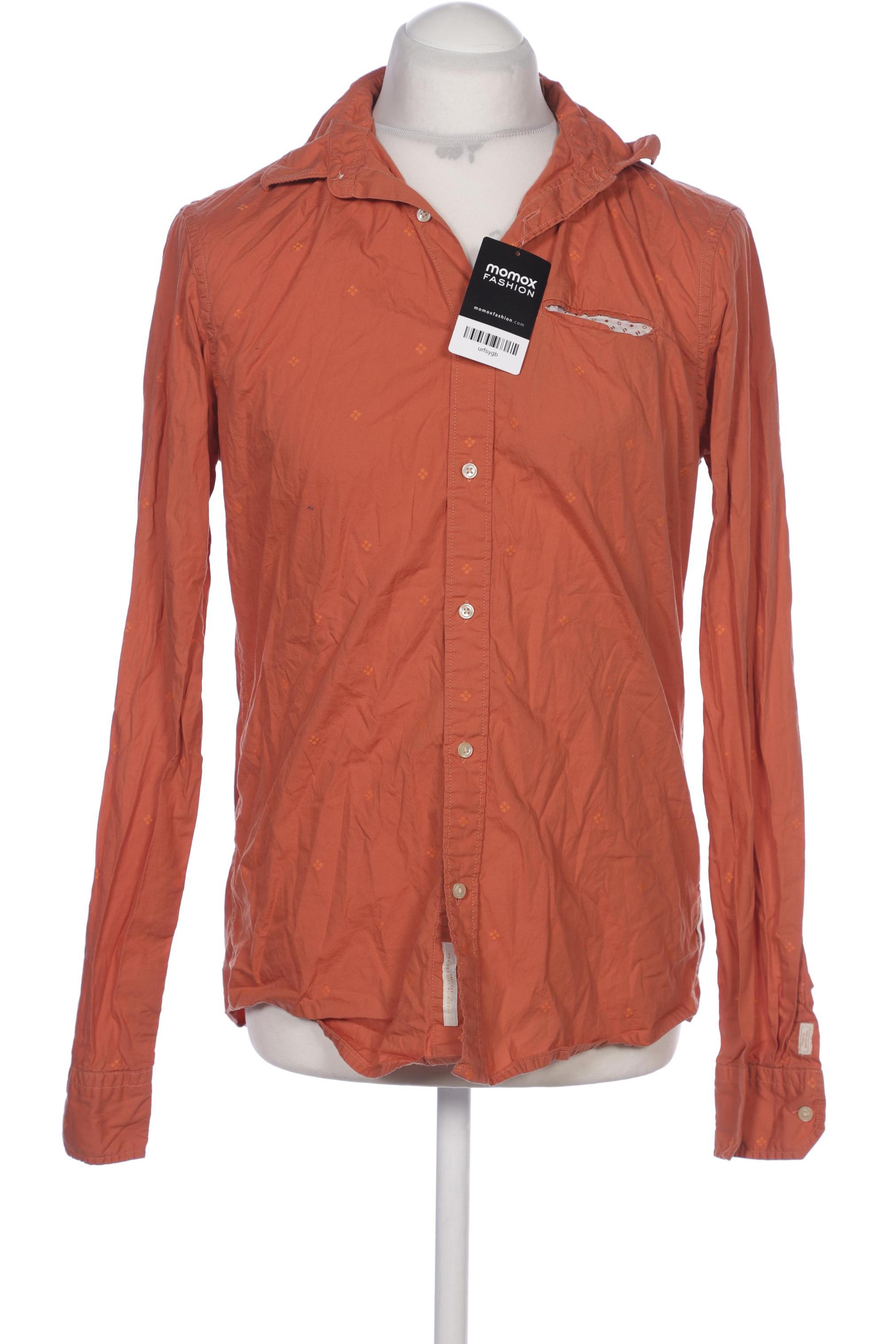 

Scotch & Soda Herren Hemd, orange, Gr. 48