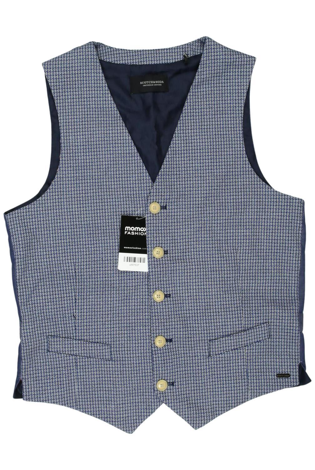 

Scotch & Soda Herren Weste, blau, Gr. 46