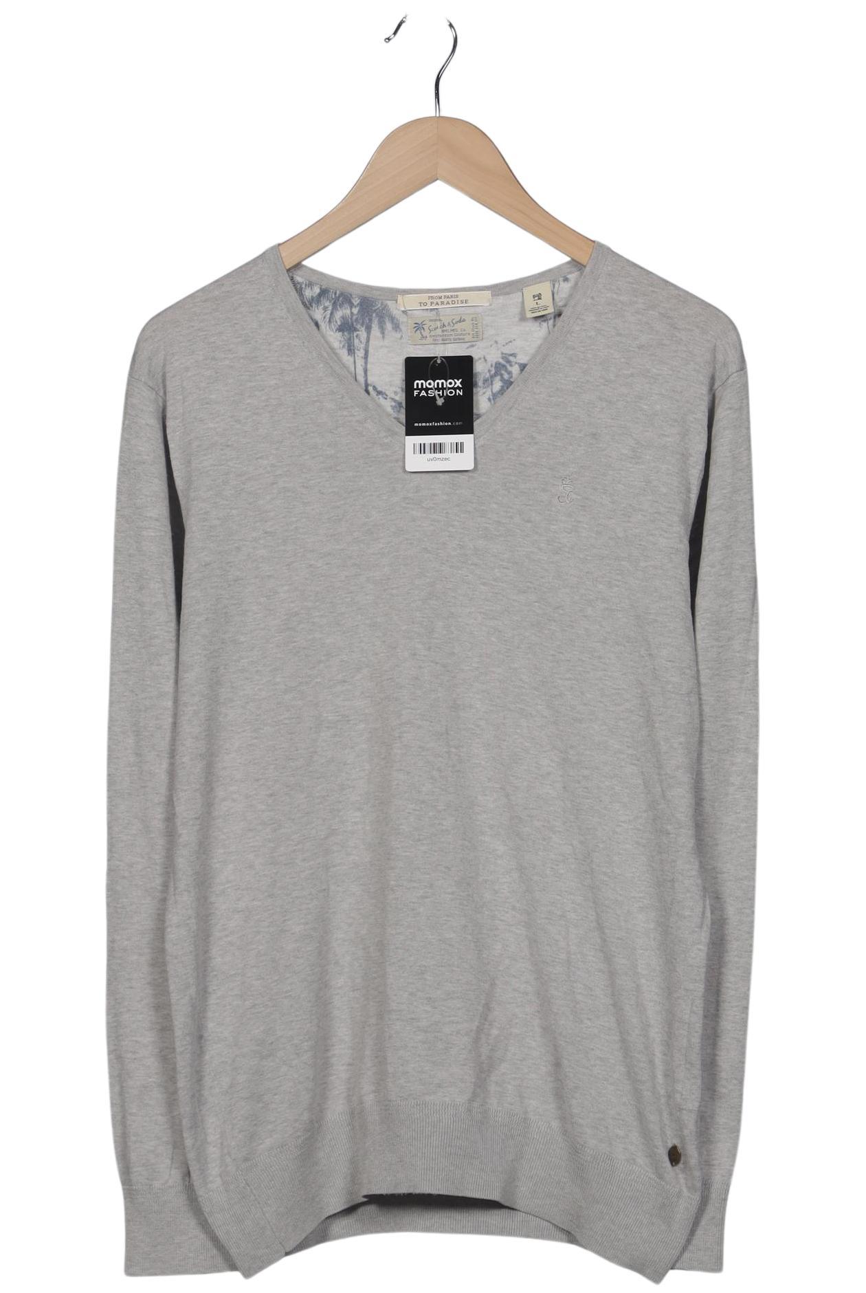 

Scotch & Soda Herren Pullover, grau, Gr. 52