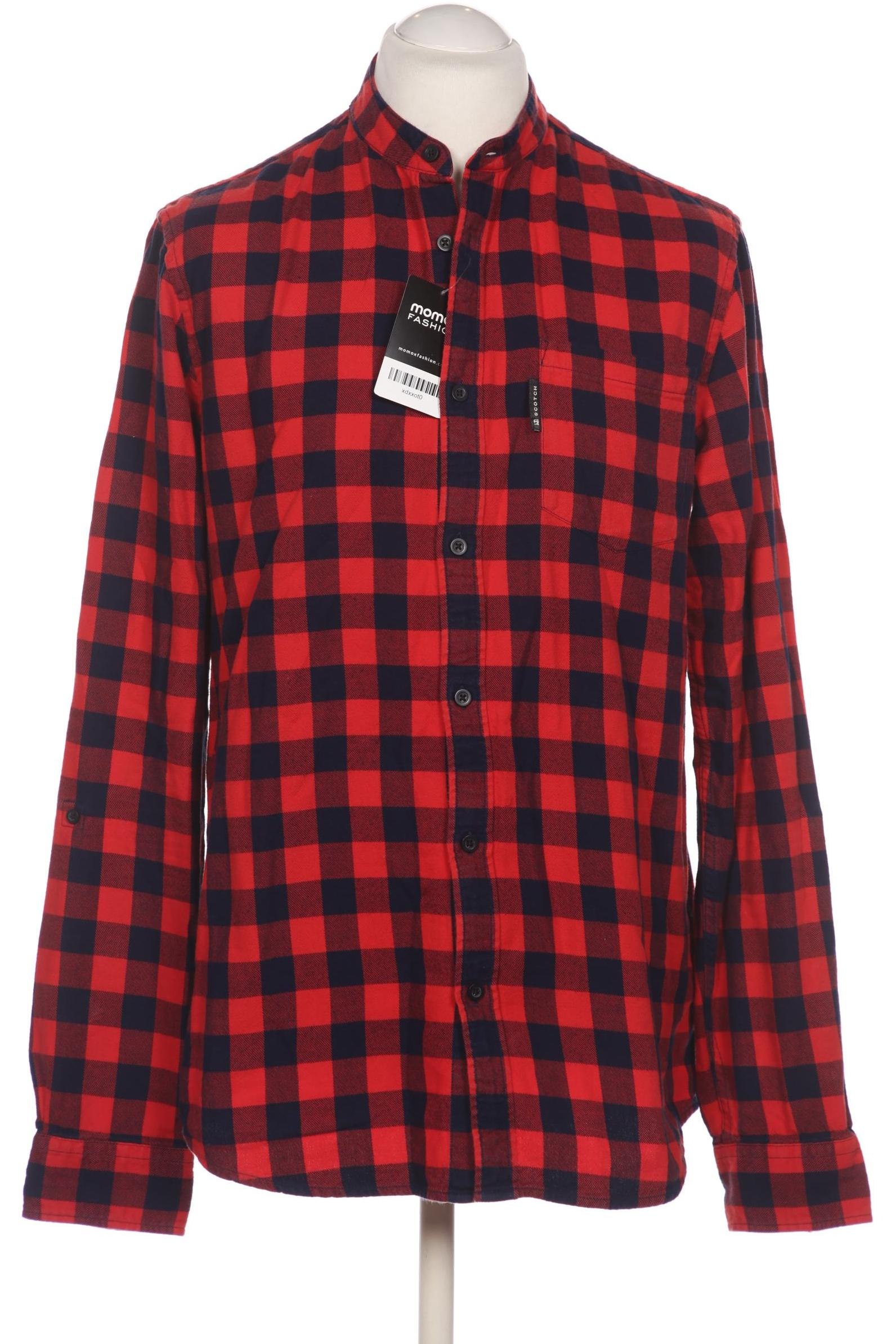 

Scotch & Soda Herren Hemd, rot, Gr. 52