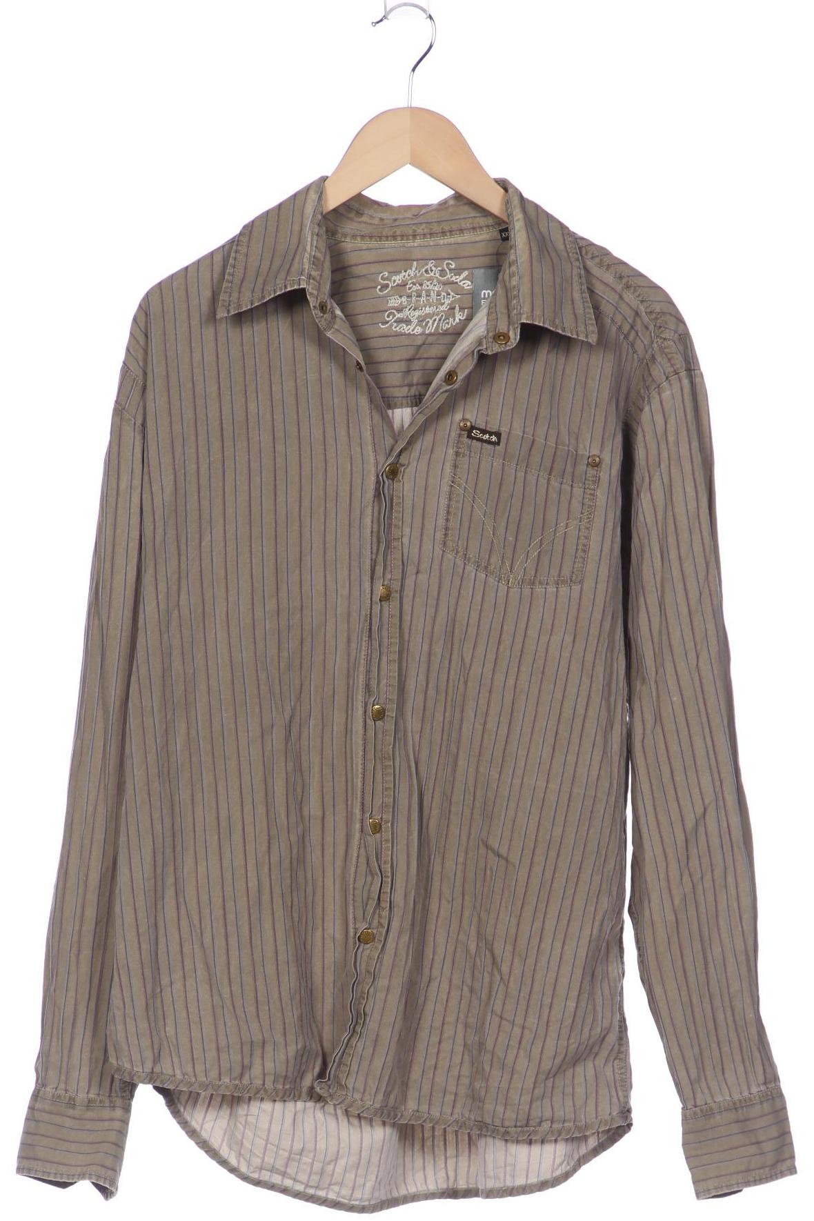 

Scotch & Soda Herren Hemd, beige, Gr. 56