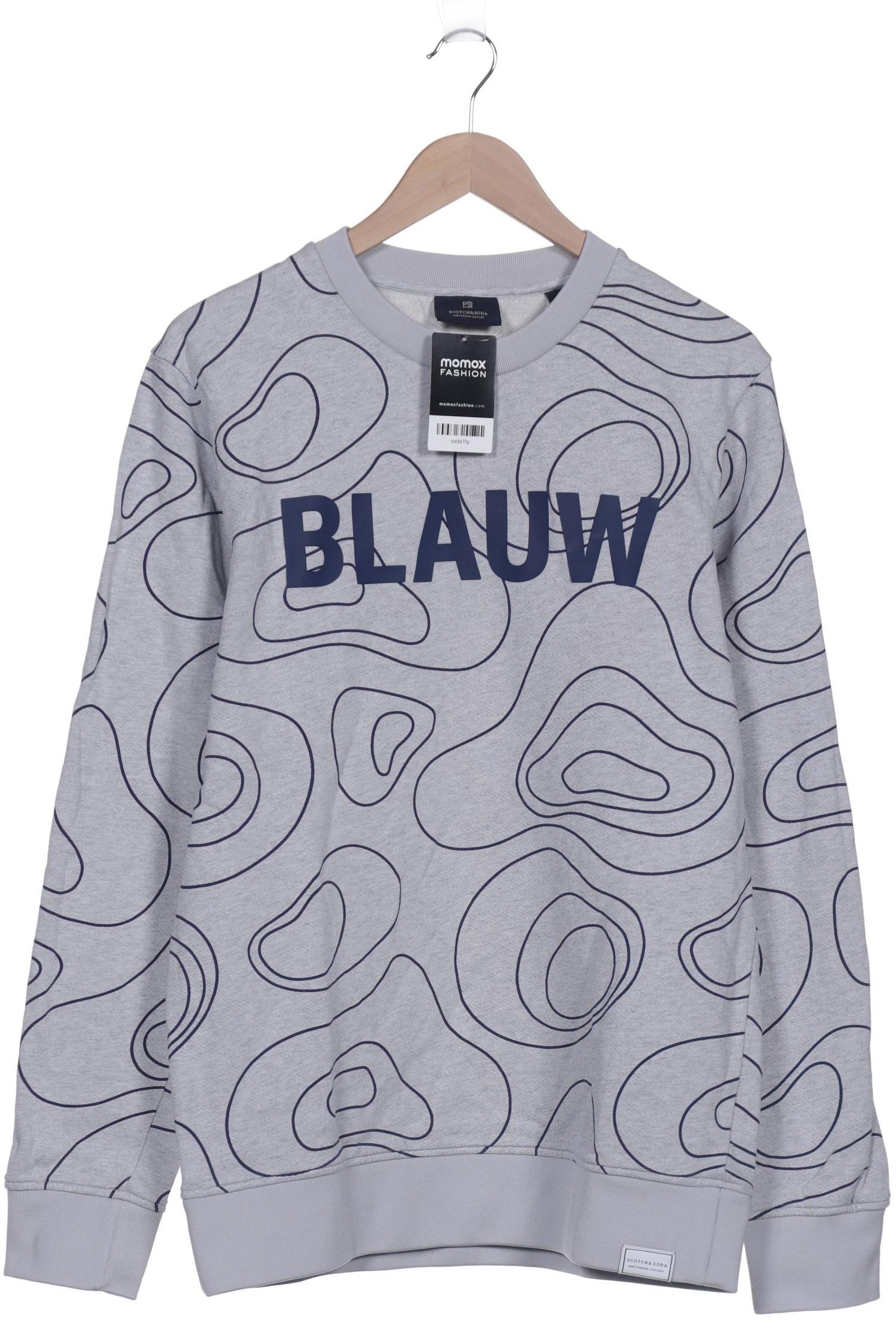 

Scotch & Soda Herren Sweatshirt, grau, Gr. 52