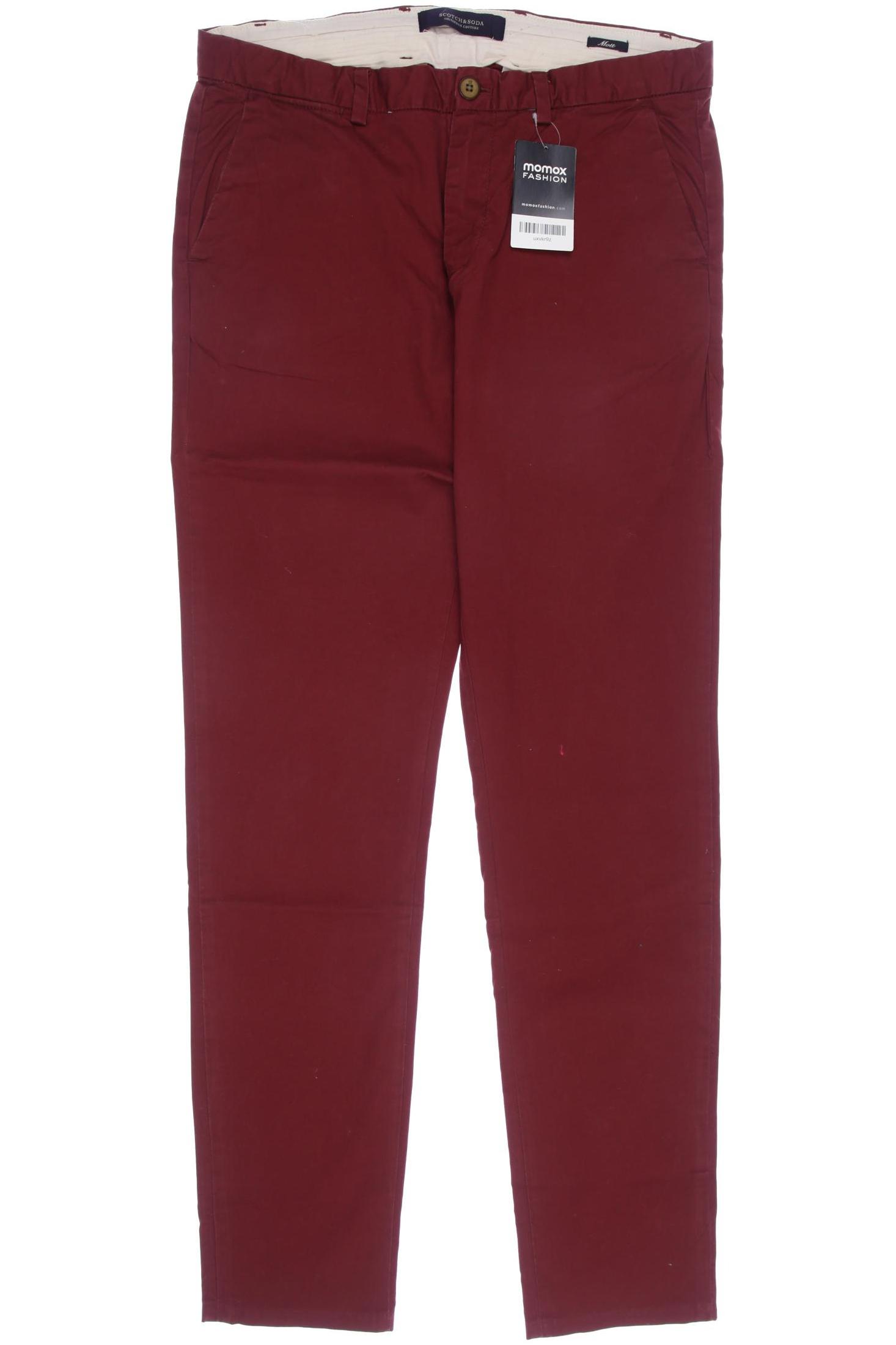 

Scotch & Soda Herren Stoffhose, bordeaux, Gr. 31