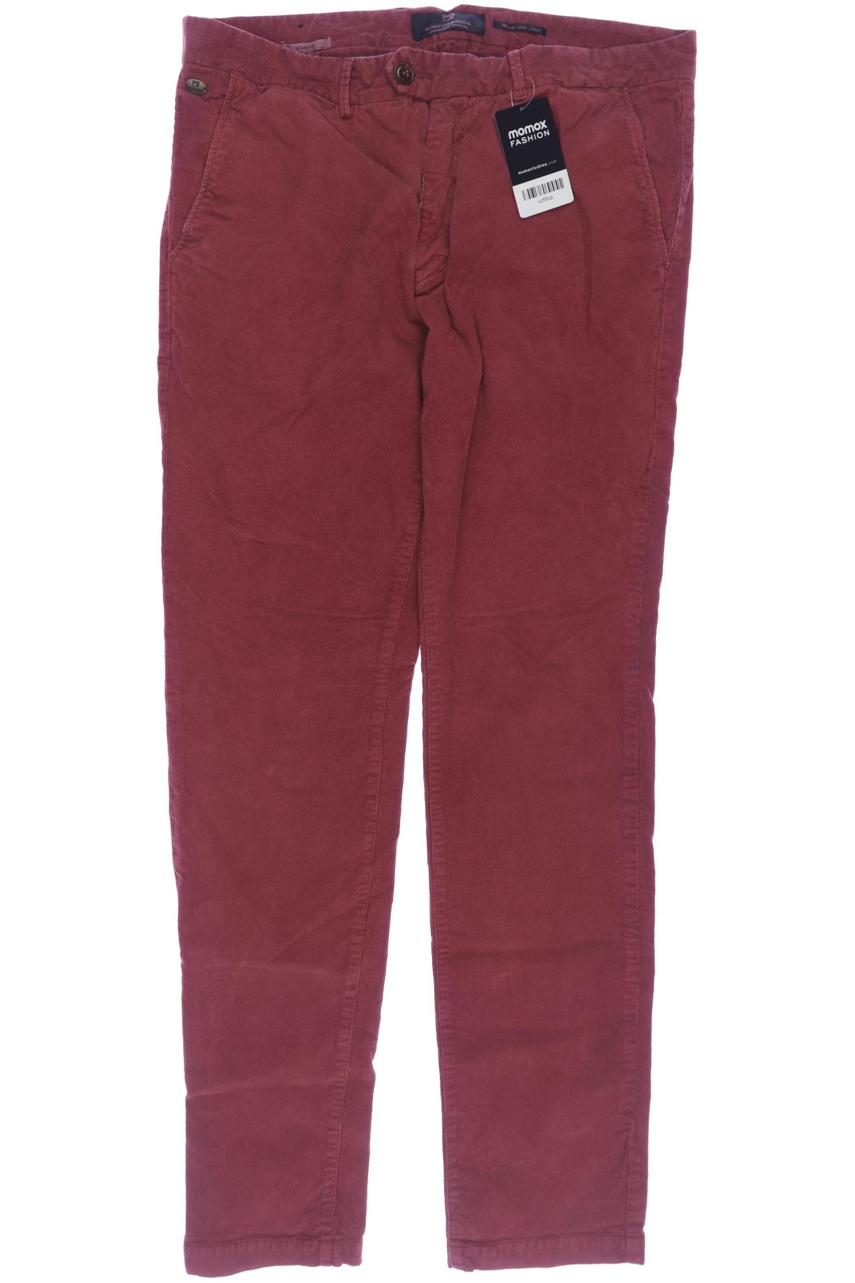 

Scotch & Soda Herren Stoffhose, bordeaux, Gr. 33