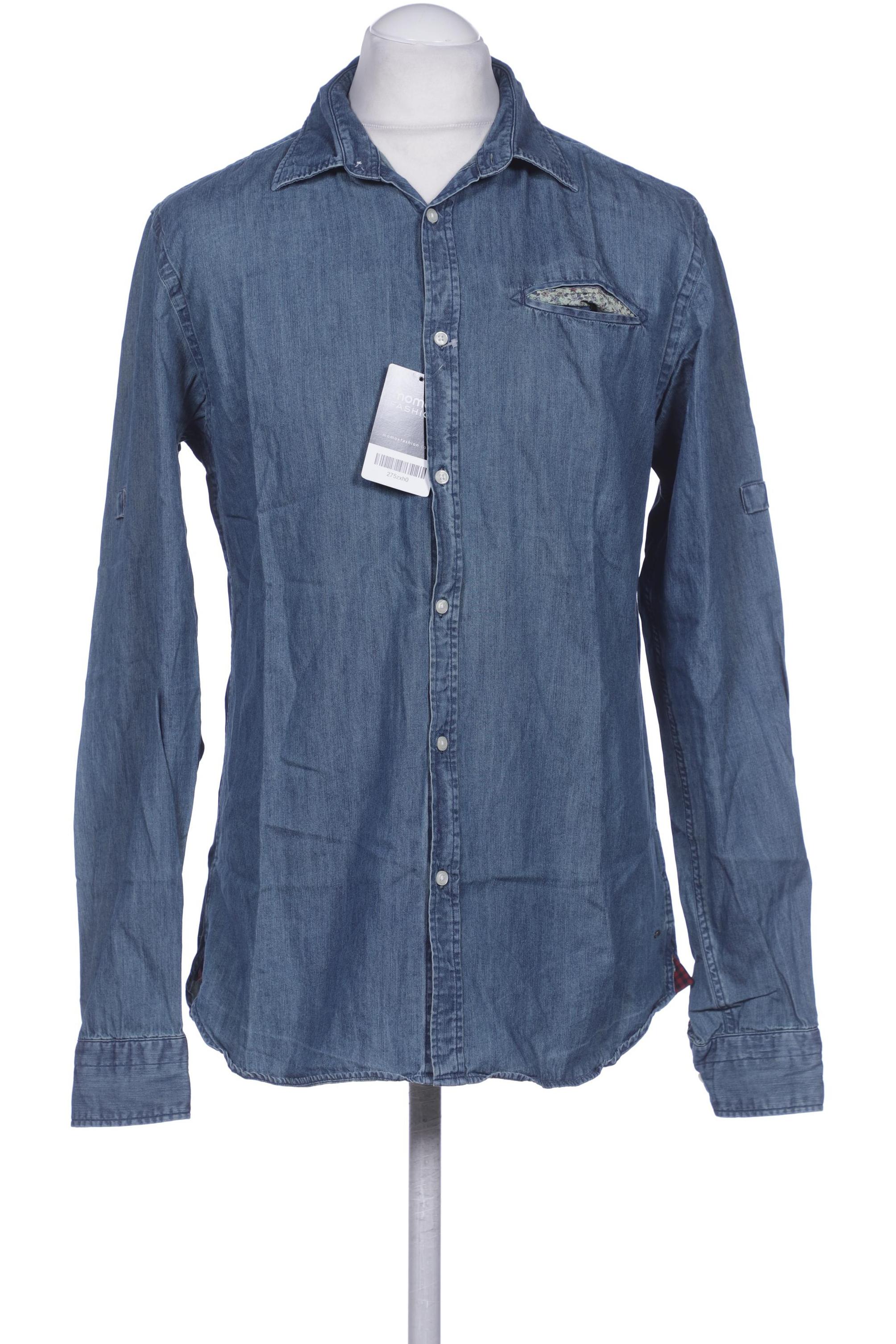

Scotch & Soda Herren Hemd, blau, Gr. 52