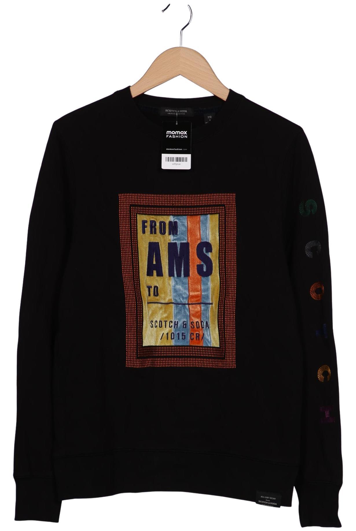 

Scotch & Soda Herren Sweatshirt, schwarz, Gr. 46