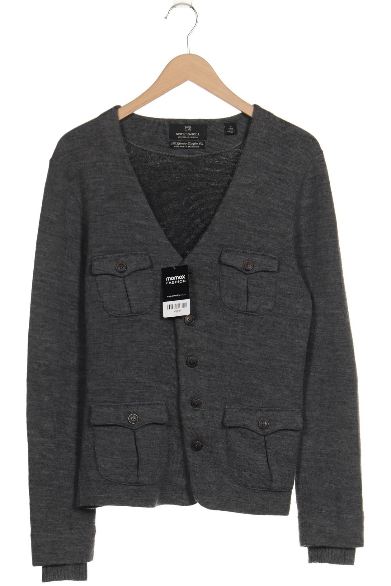 

Scotch & Soda Herren Strickjacke, grau, Gr. 48