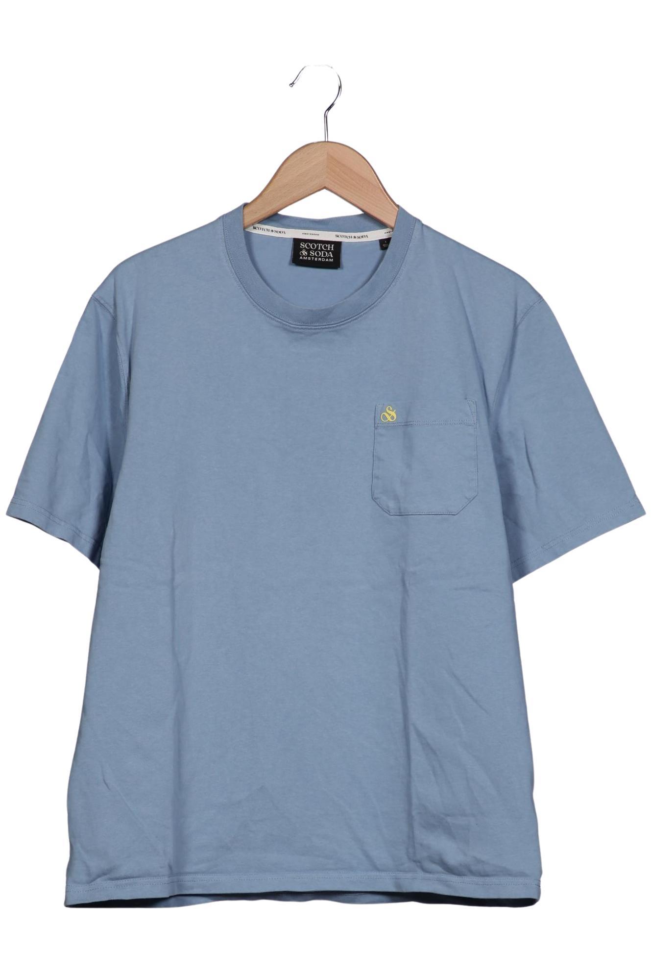 

Scotch & Soda Herren T-Shirt, hellblau, Gr. 52