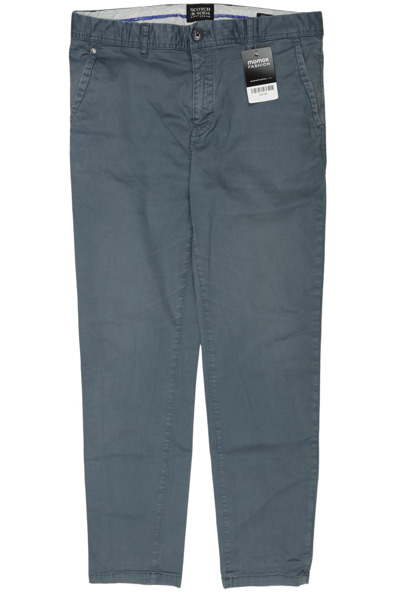 Thumbnail - Scotch &amp; Soda Herren Stoffhose, türkis, Gr. 32