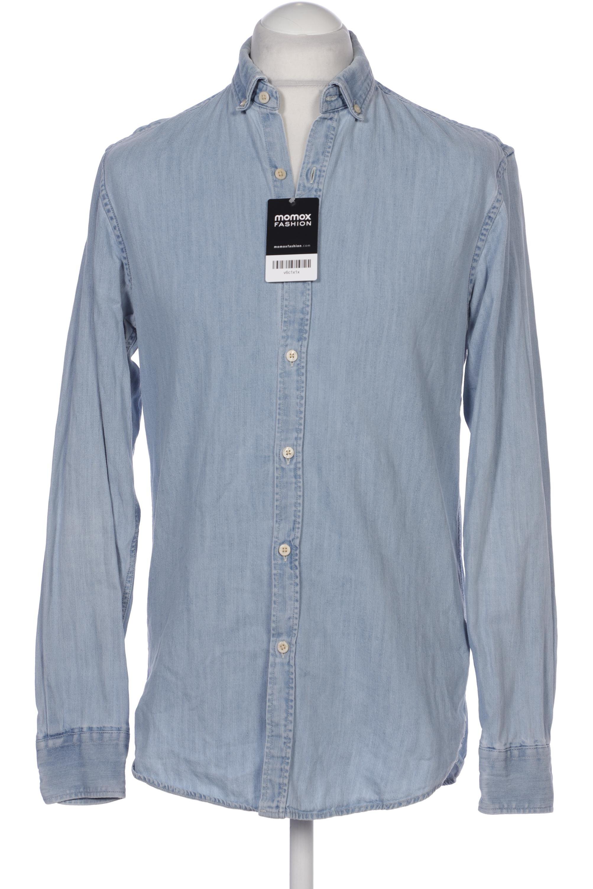 

Scotch & Soda Herren Hemd, blau, Gr. 48