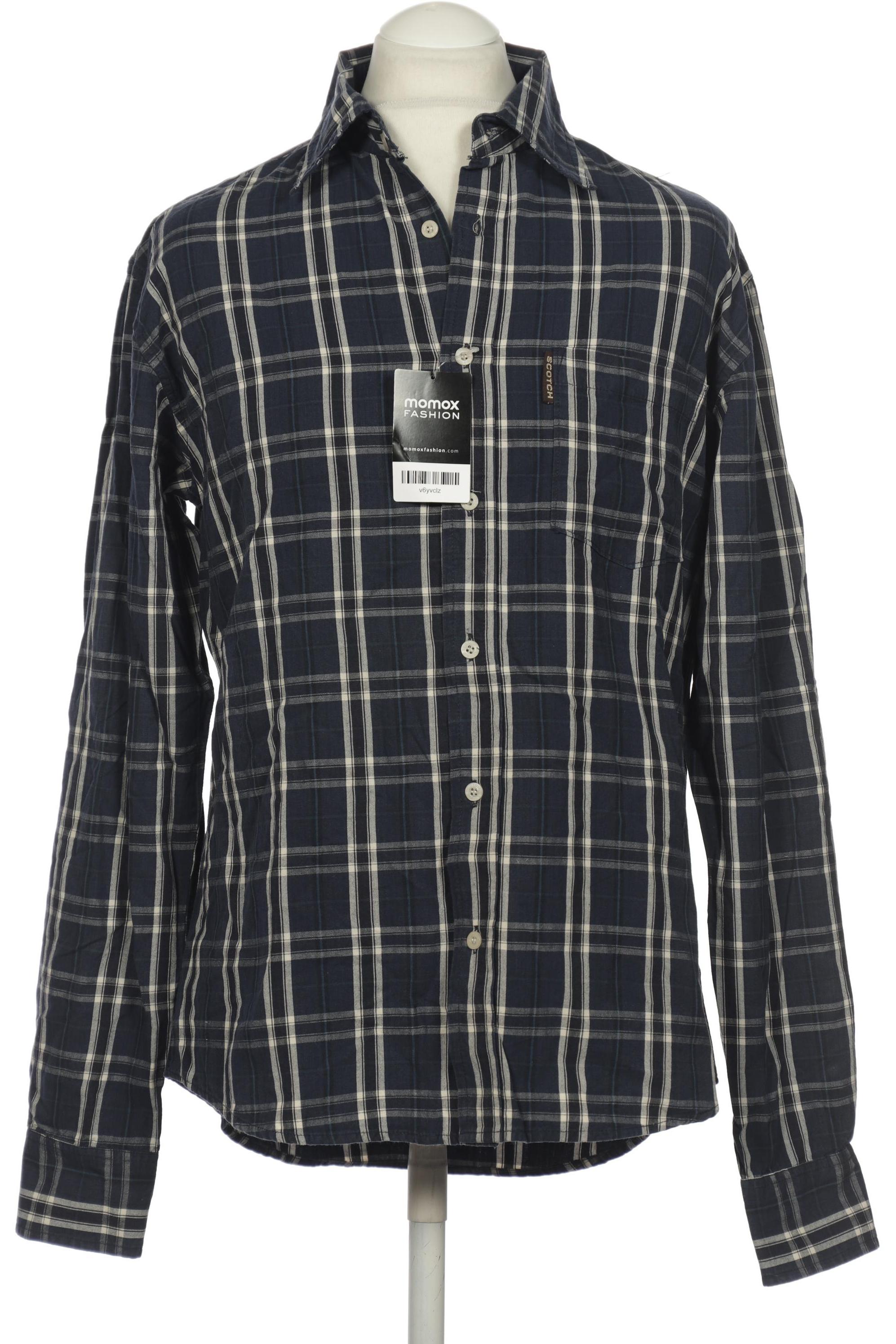 

Scotch & Soda Herren Hemd, marineblau