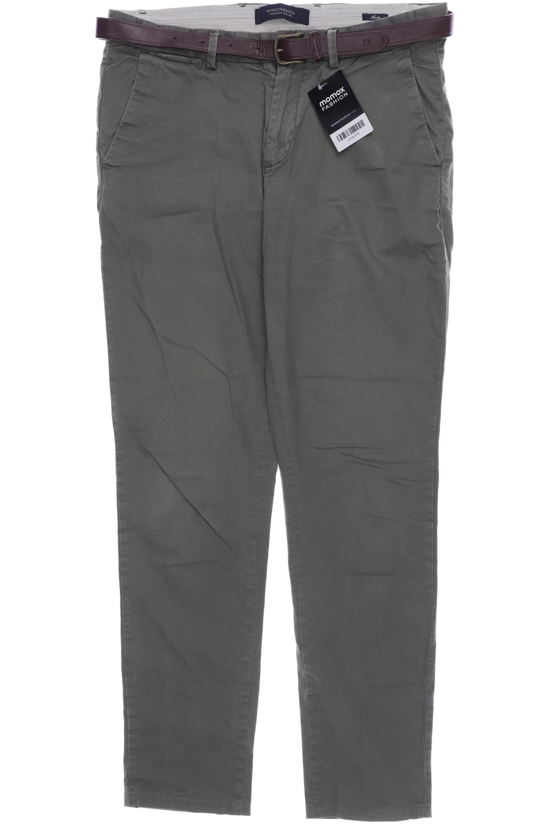 

Scotch & Soda Herren Stoffhose, grün