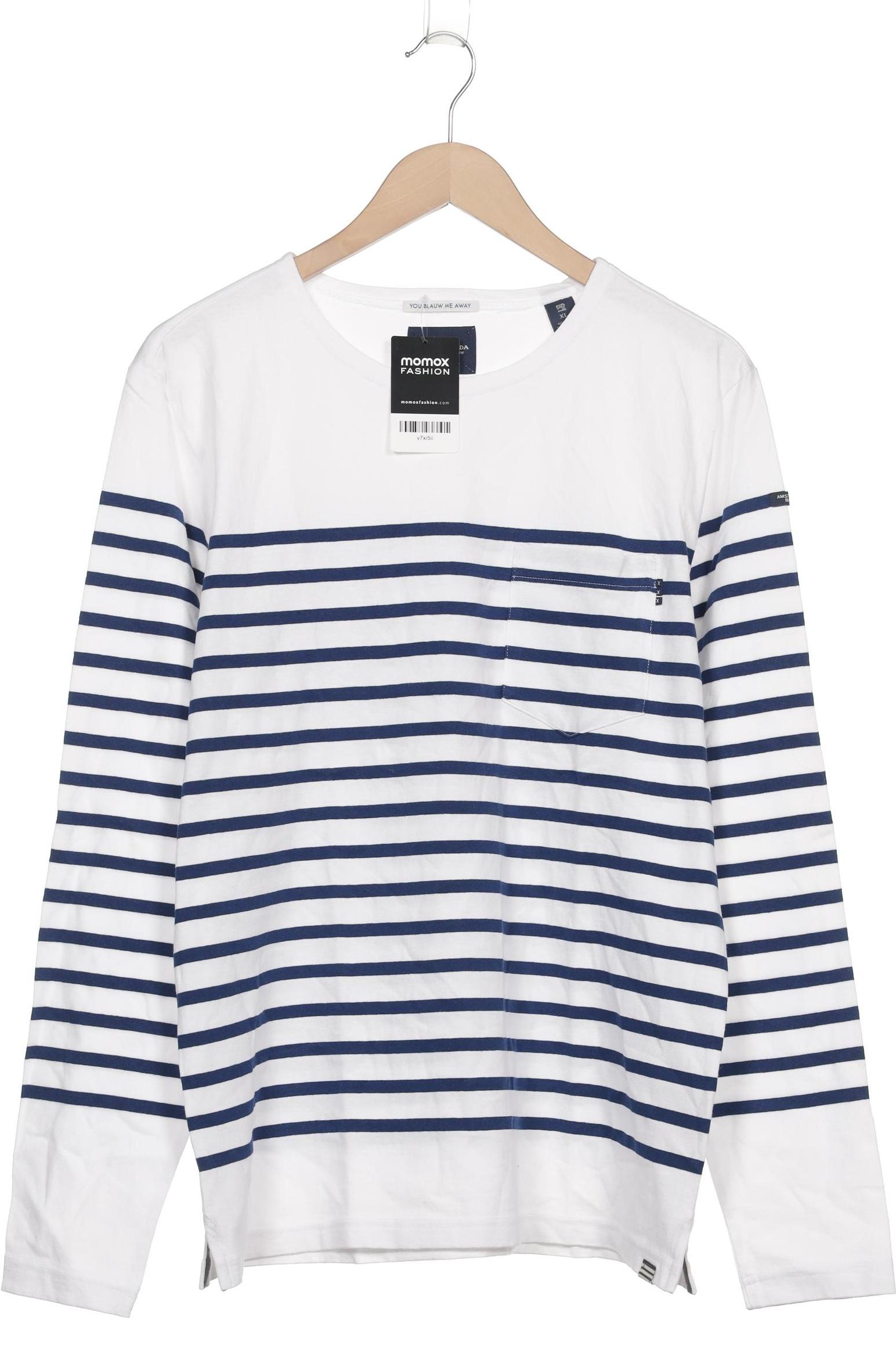 

Scotch & Soda Herren Langarmshirt, weiß, Gr. 54