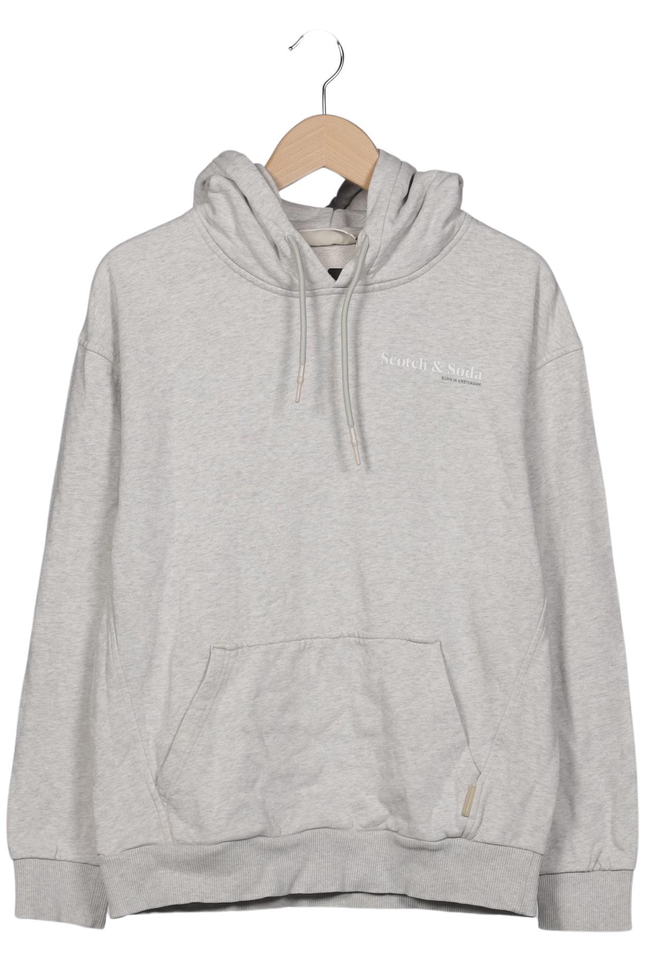 

Scotch & Soda Herren Kapuzenpullover, grau, Gr. 46
