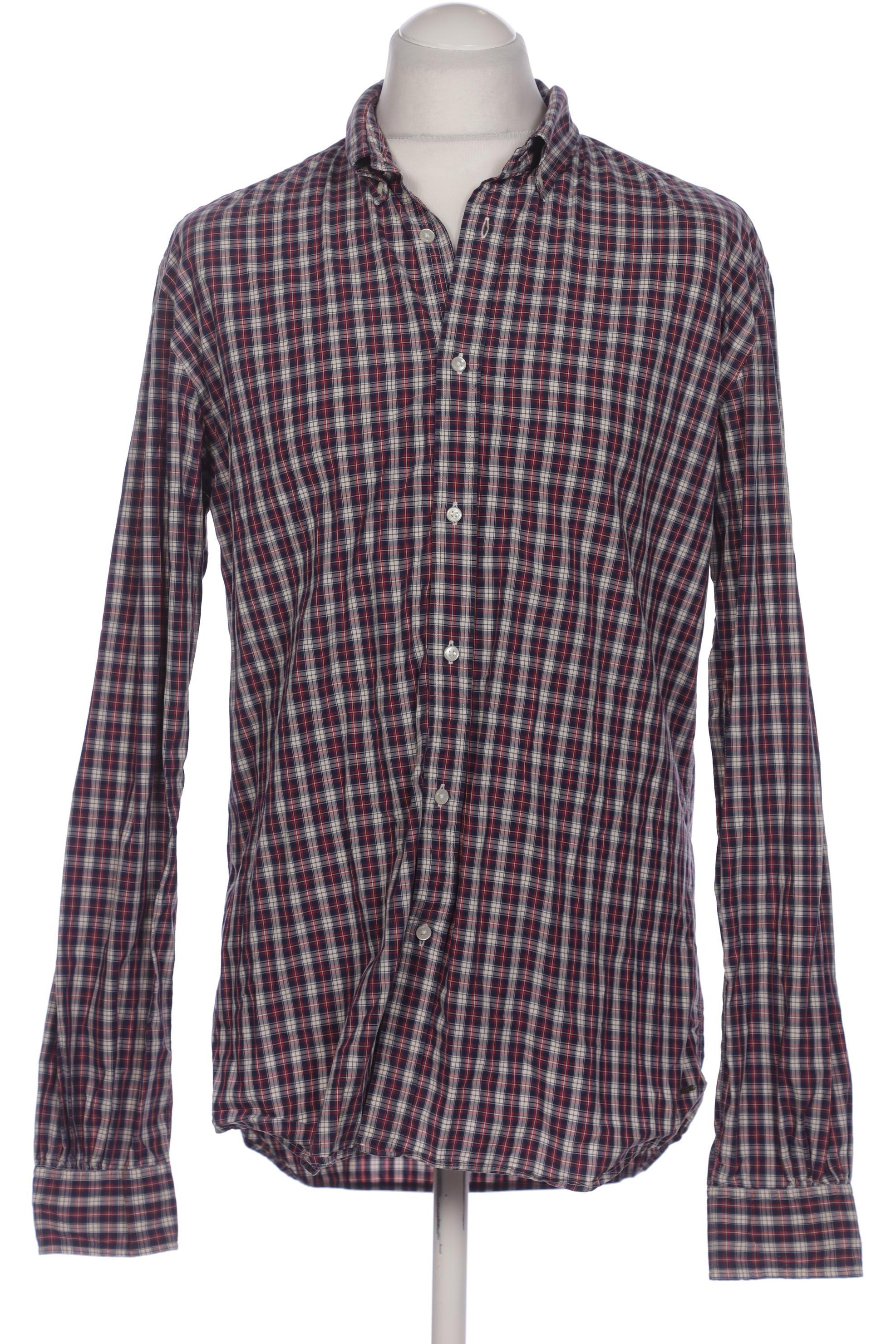 

Scotch & Soda Herren Hemd, bordeaux, Gr. 54