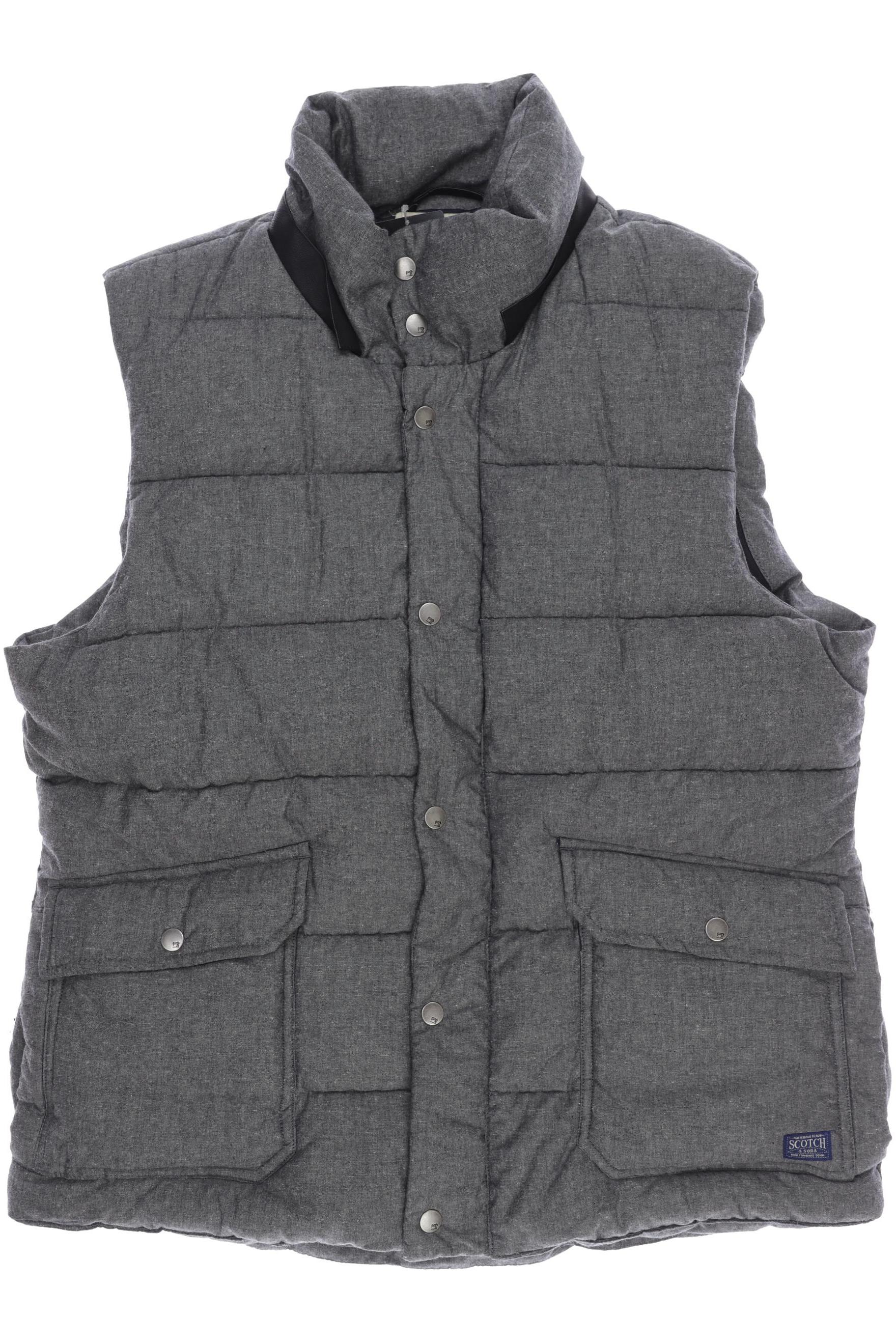 

Scotch & Soda Herren Weste, grau, Gr. 52