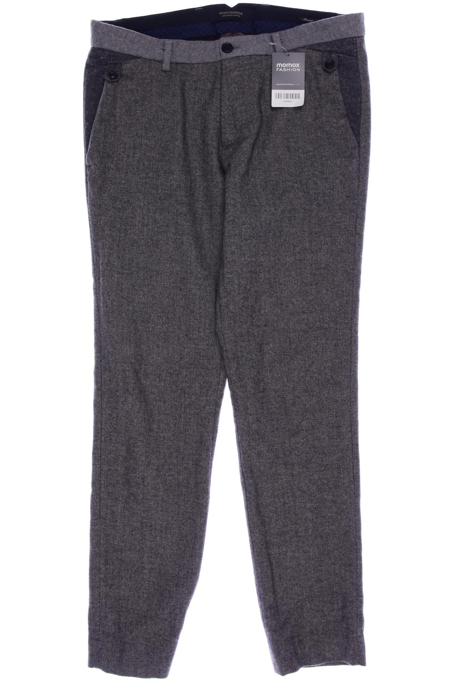 

Scotch & Soda Herren Stoffhose, grau