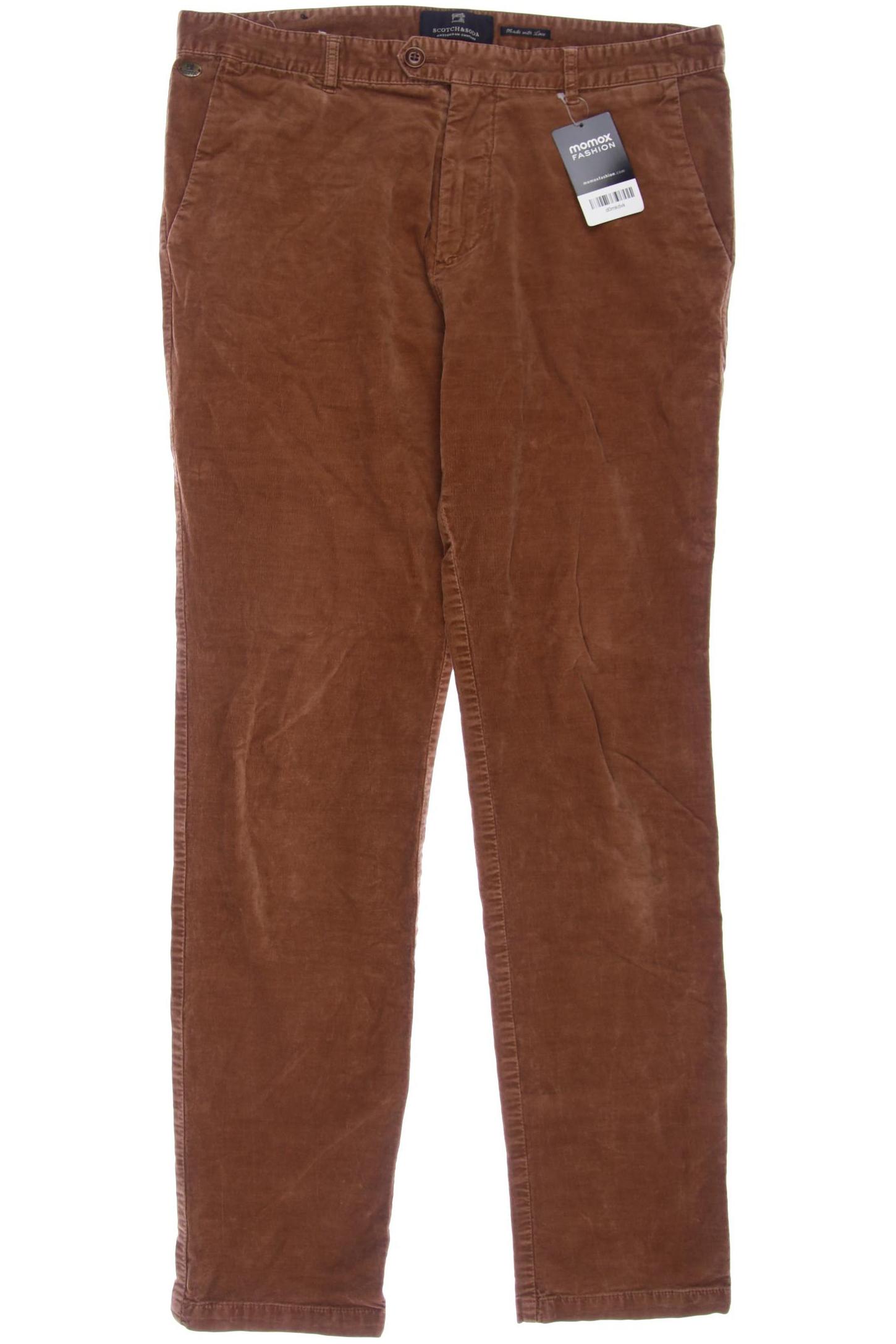 

Scotch & Soda Herren Stoffhose, braun