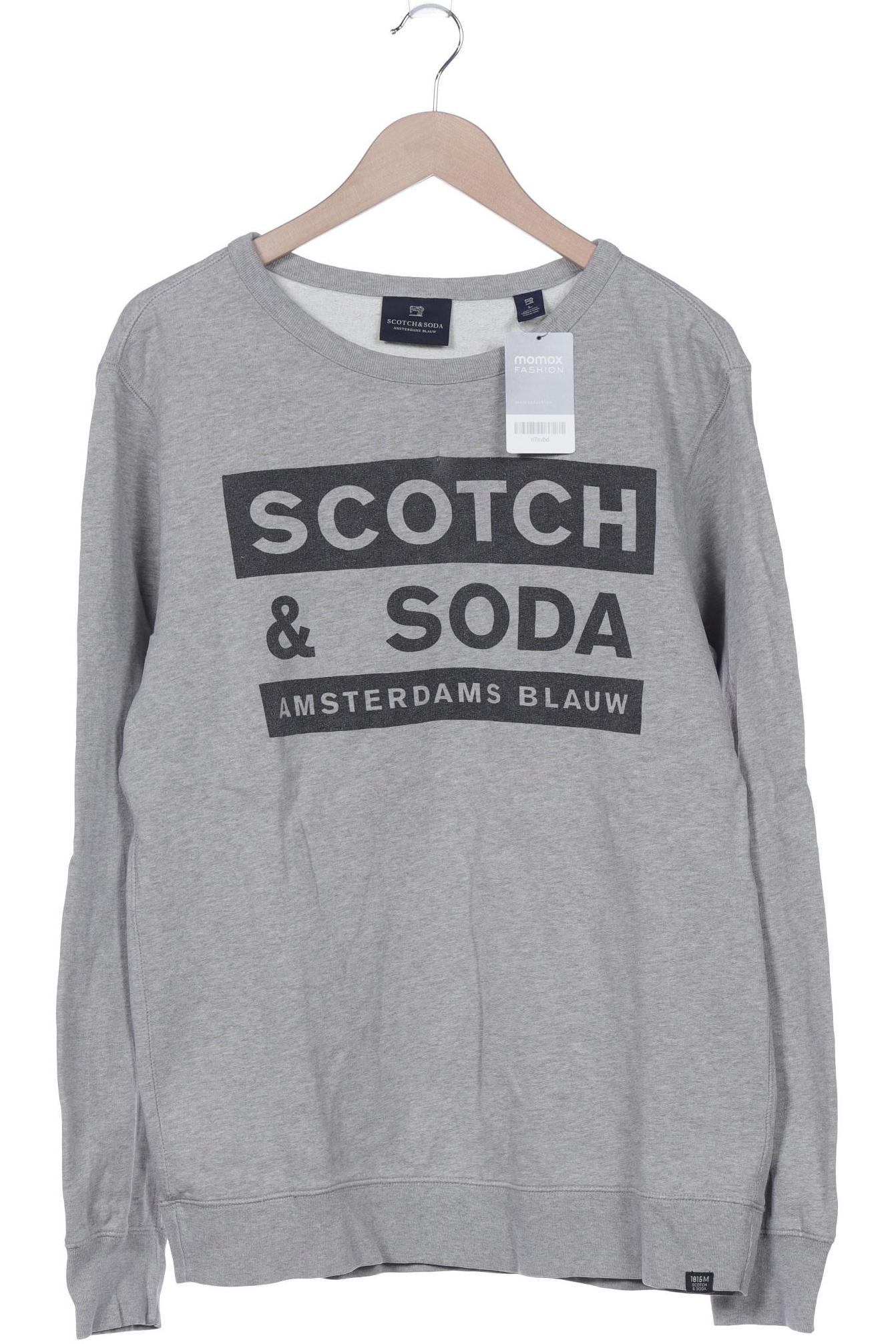 

Scotch & Soda Herren Sweatshirt, grau, Gr. 52