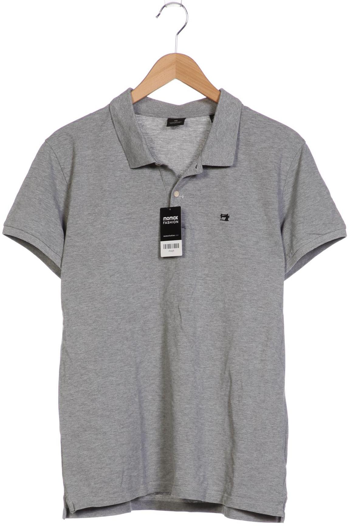 

Scotch & Soda Herren Poloshirt, grau, Gr. 52