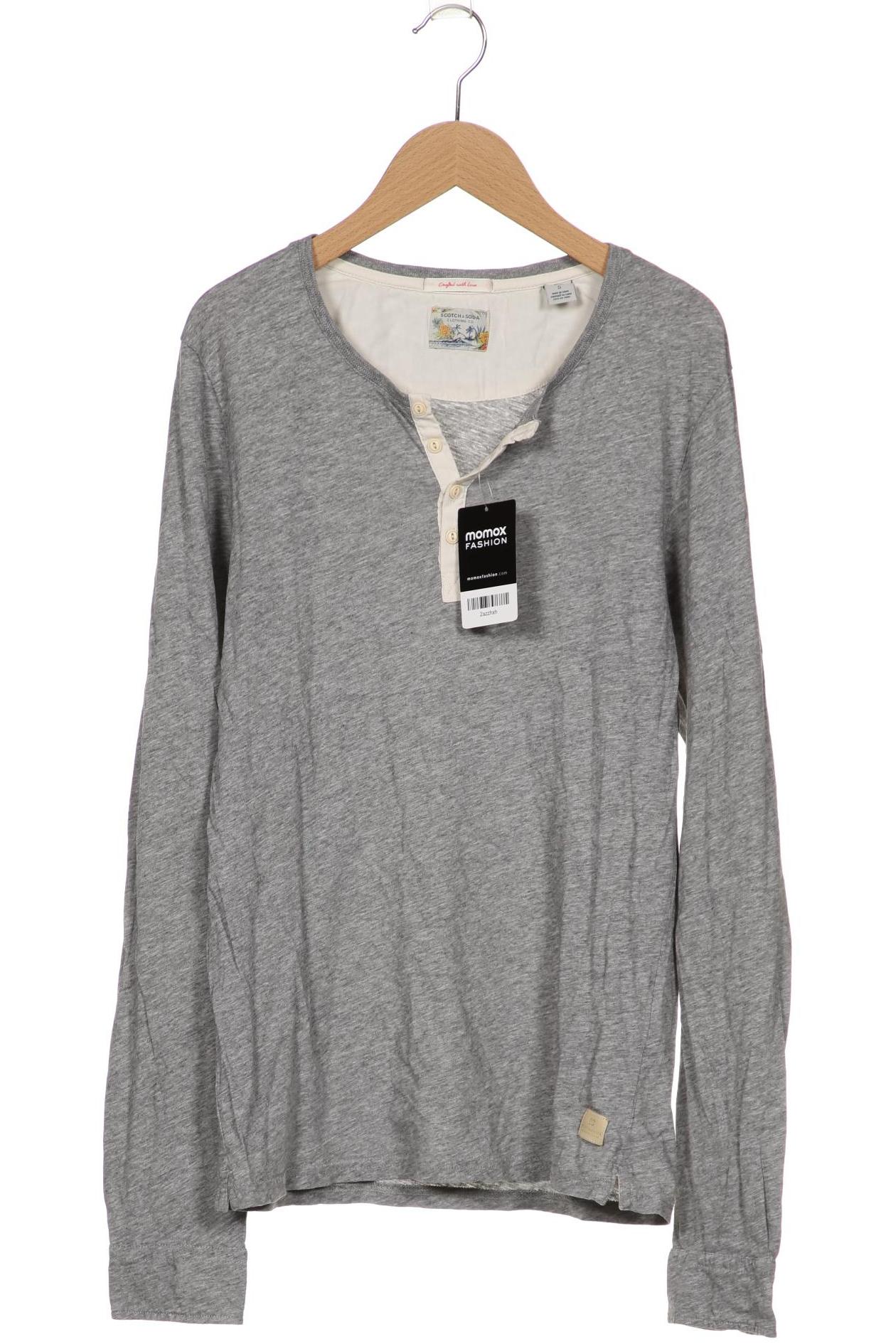 

Scotch & Soda Herren Langarmshirt, grau, Gr. 46