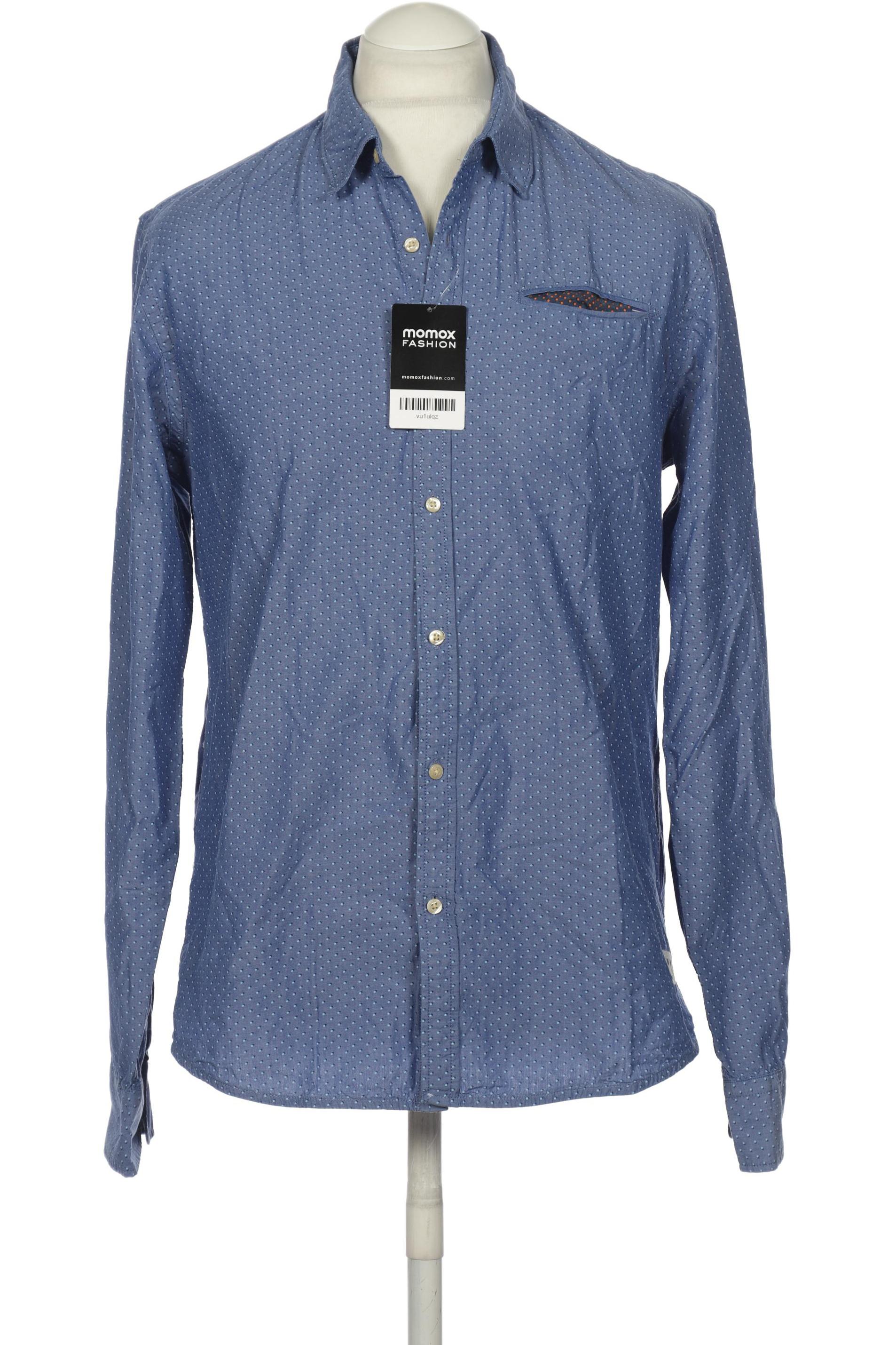 

Scotch & Soda Herren Hemd, blau, Gr. 52