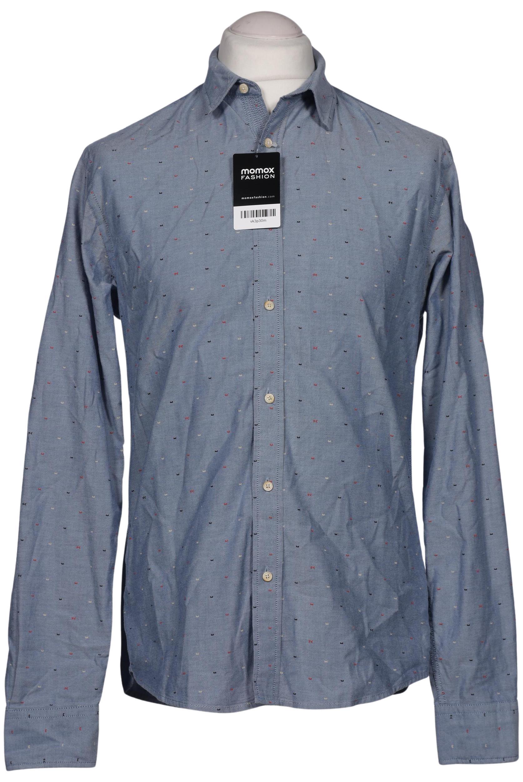 

Scotch & Soda Herren Hemd, blau, Gr. 48
